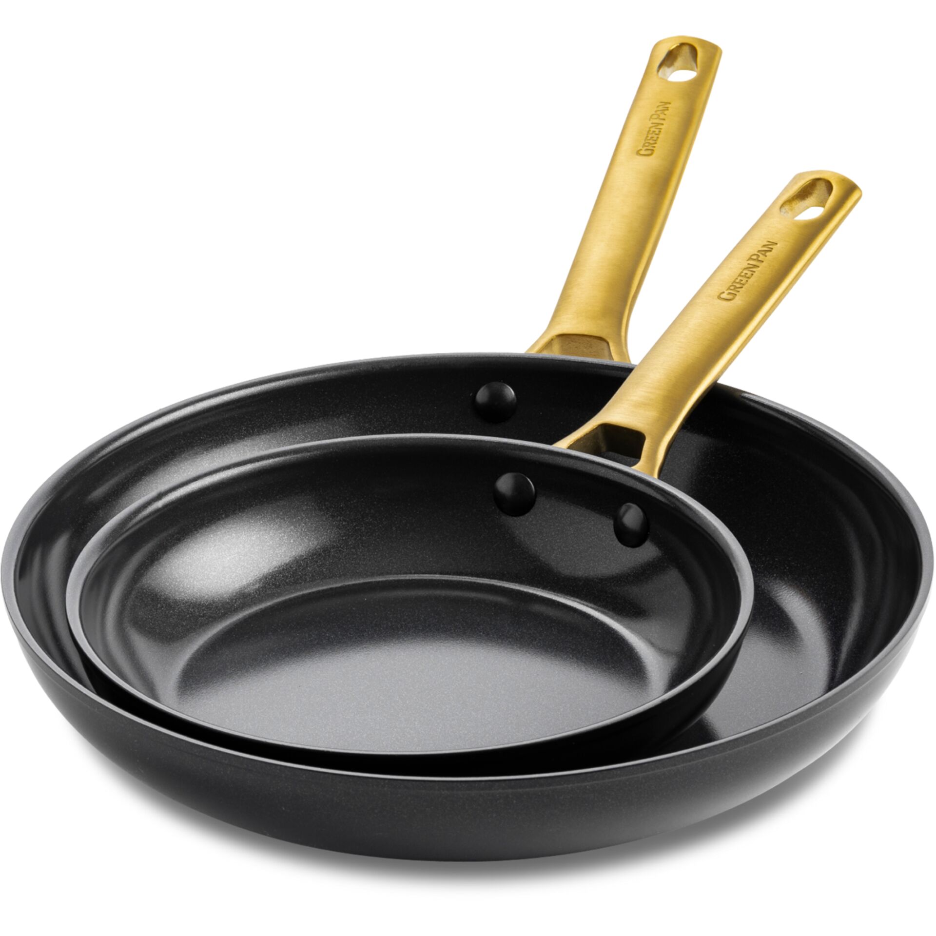 Pfannen Set, Pfanne, Edelstahlgriff, Antihaft, Kochtopfset