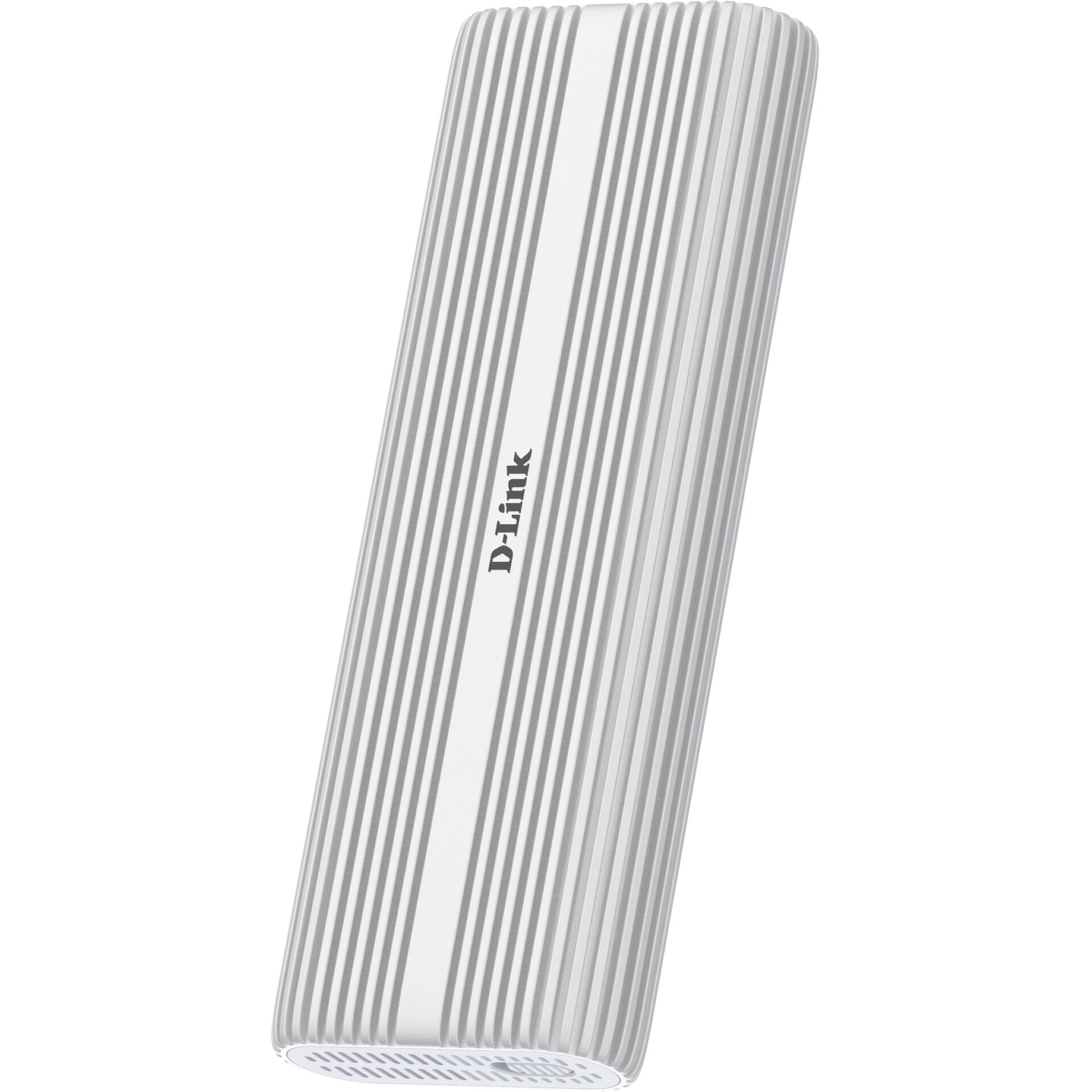 USB-C Dongle, D-Link, Metall, gestreiftes Muster, kompakte Größe