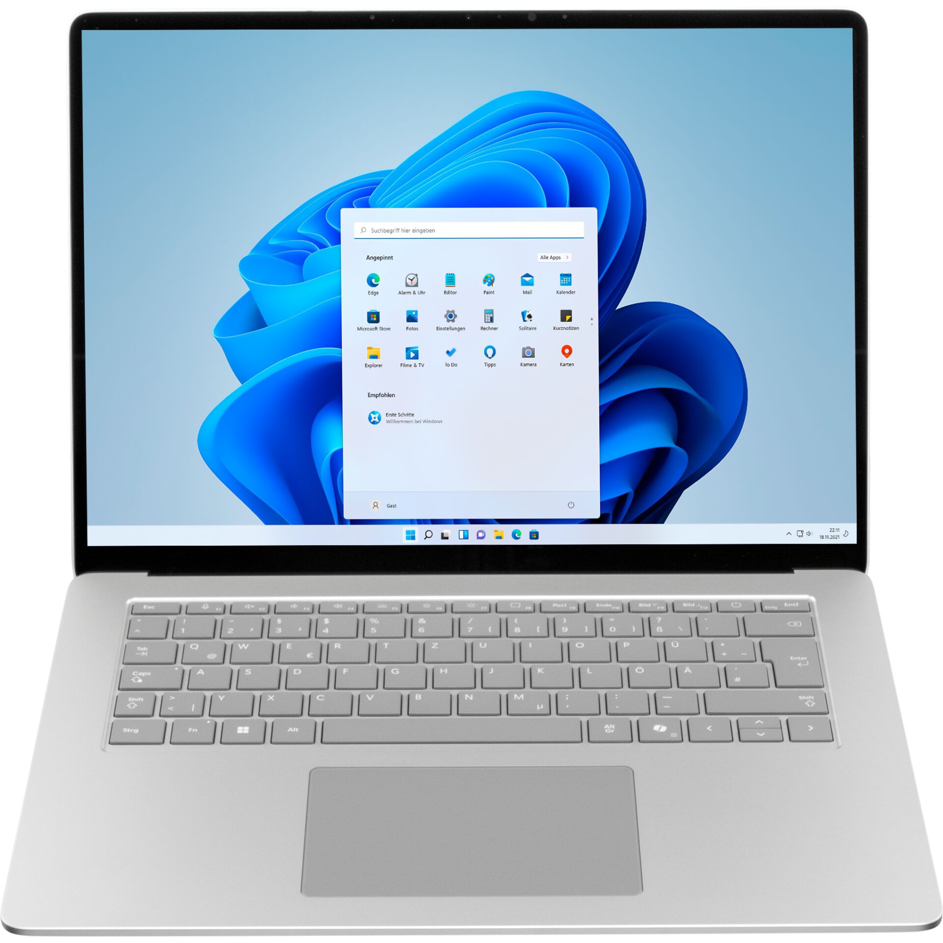 laptop, silver, Tastatur, Windows, leicht