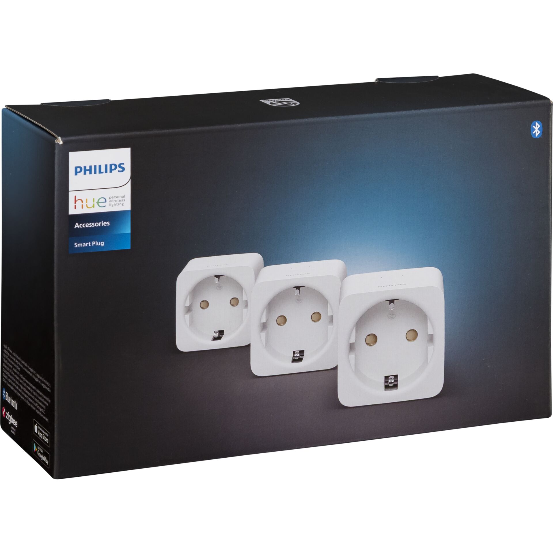 smart plug, electrical outlet, duck power strip, three outlets, PhP Hue compatibility