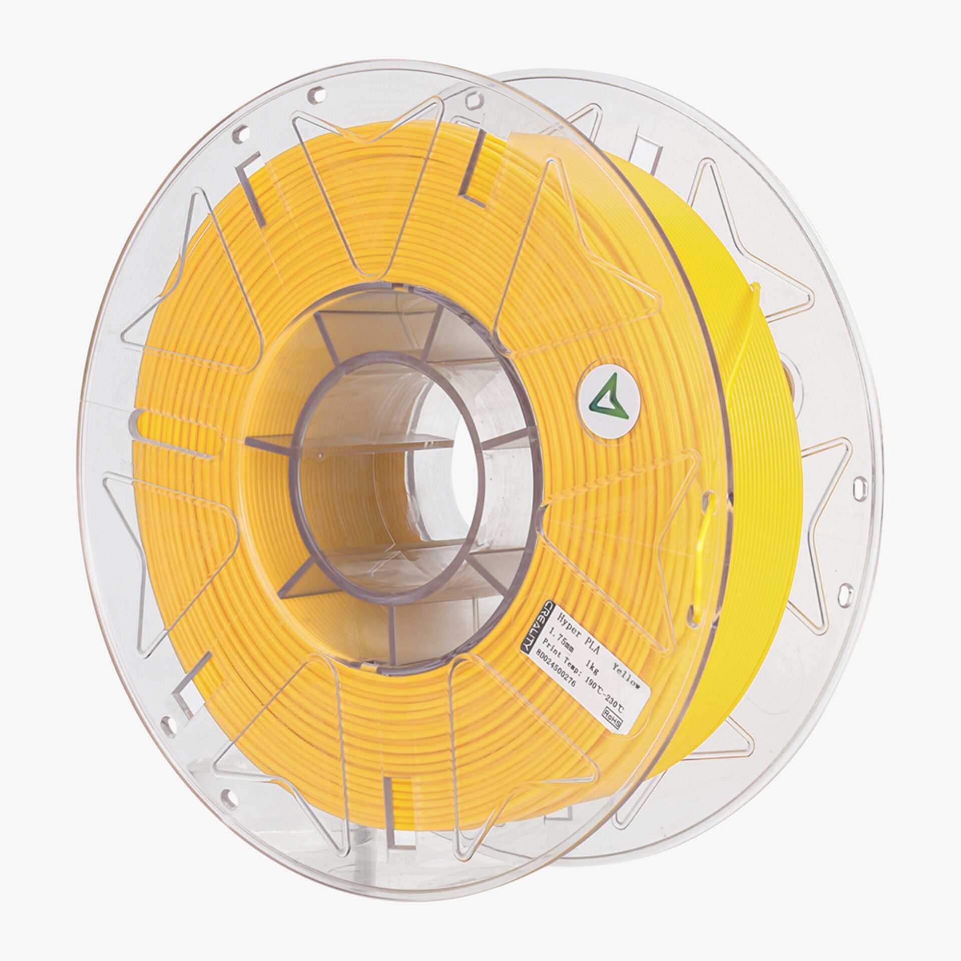 3D-Druck, PLA-Filament, gelb, Spule, Filament