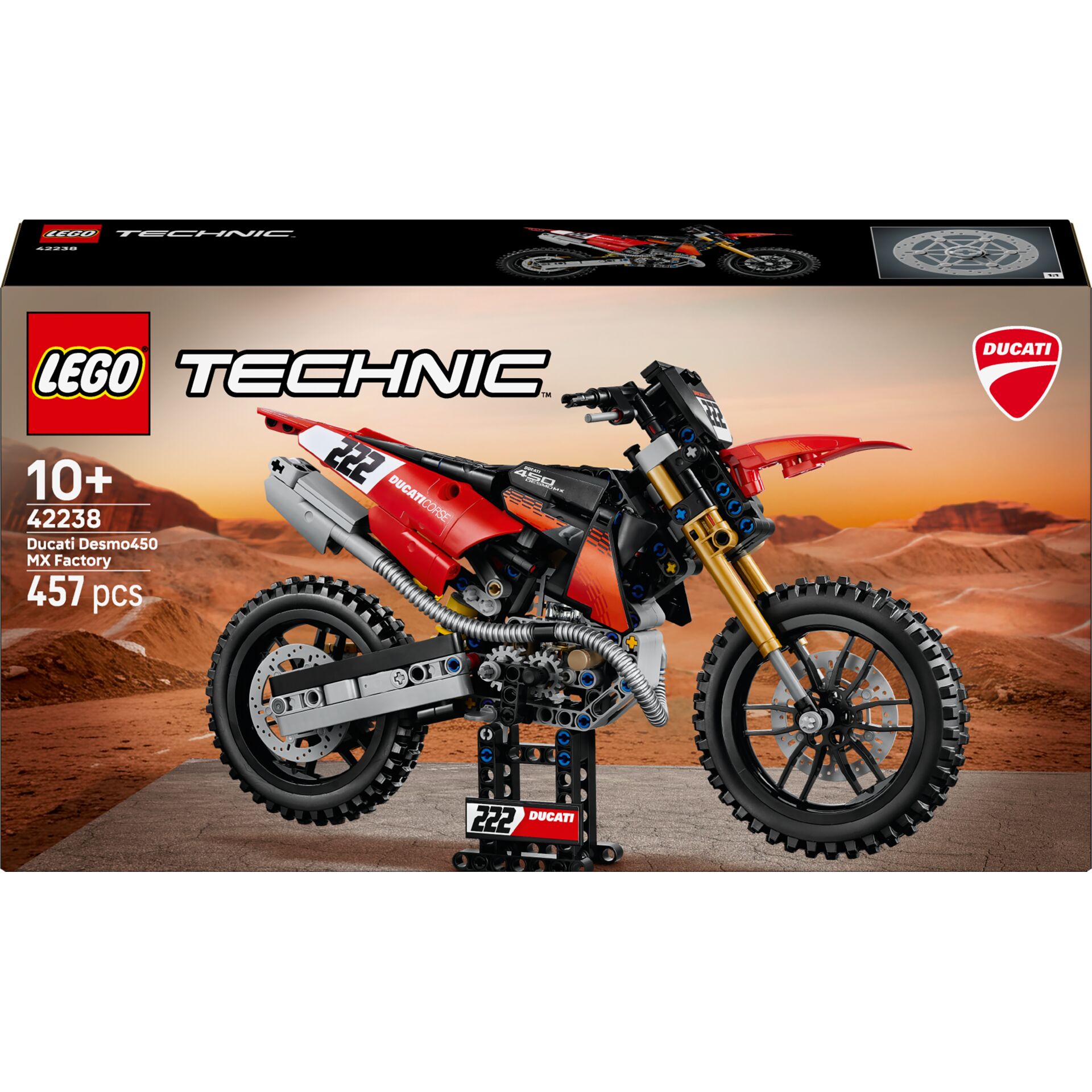 Lego, Technic, Motorrad, Ducati, Modellbausatz