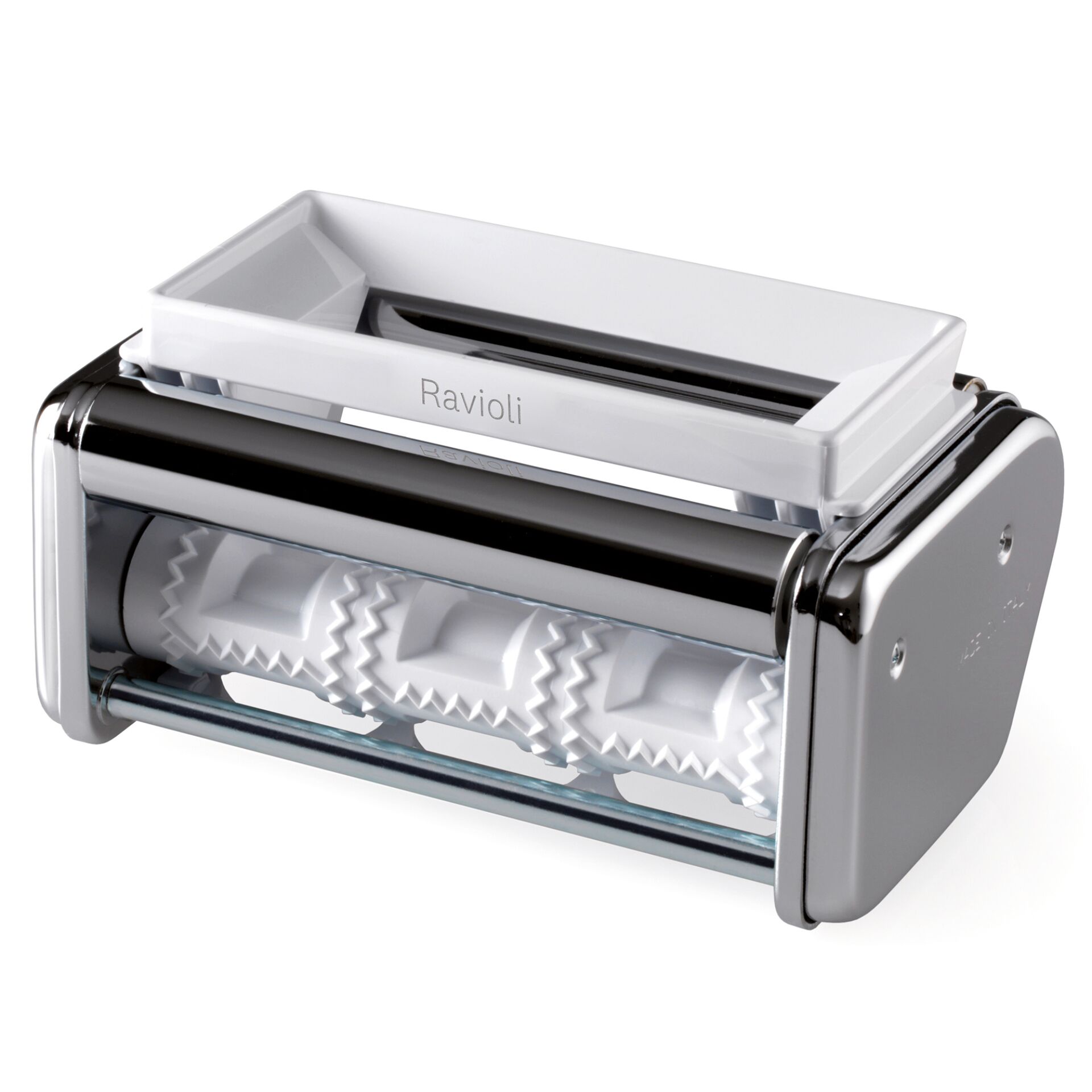 Pasta Maker, Nudelmaschine, Küchenzubehör, Weiß, Rollensystem, Pastaextruder, Ravioli-Ausstecher, Nudelwerkzeug, Küchenutensil, Rollenextruder