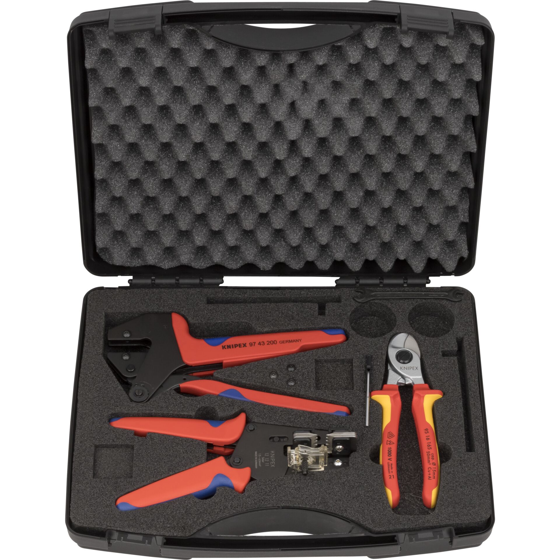 KNIPEX Werkzeugkoffer  für Photovoltaik