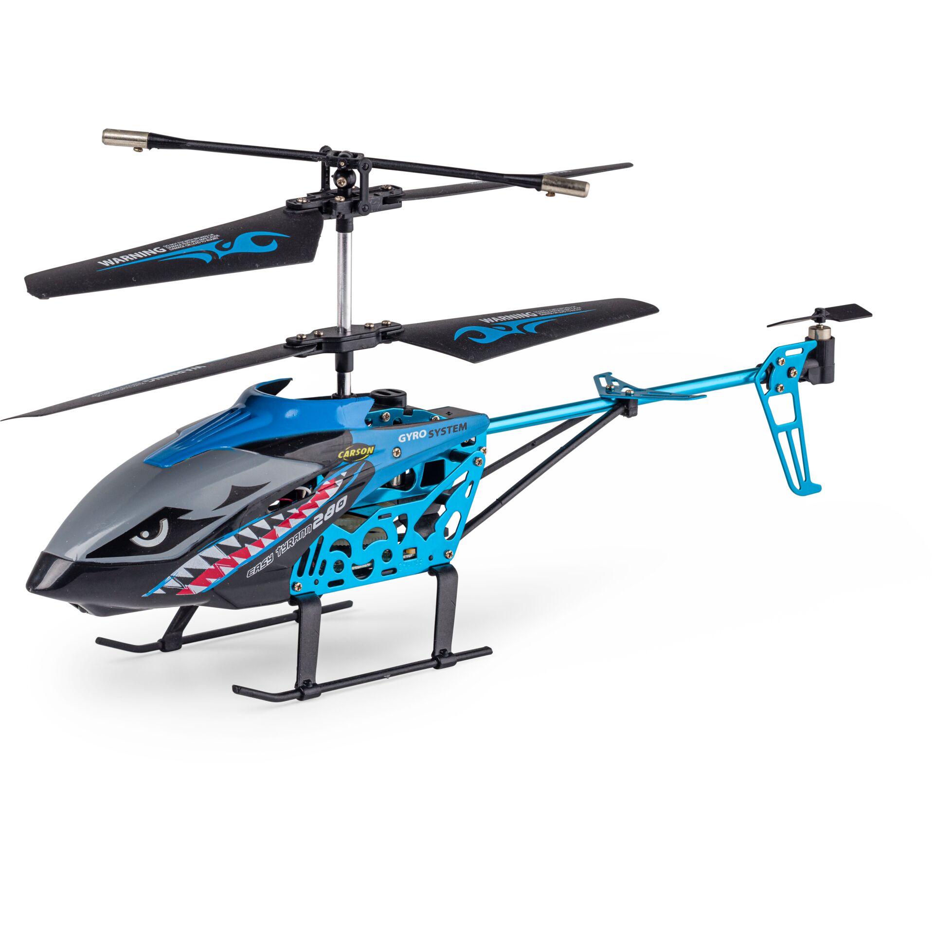 modellhelikopter, rc-helicopter, carbon-blue, two-blade, german