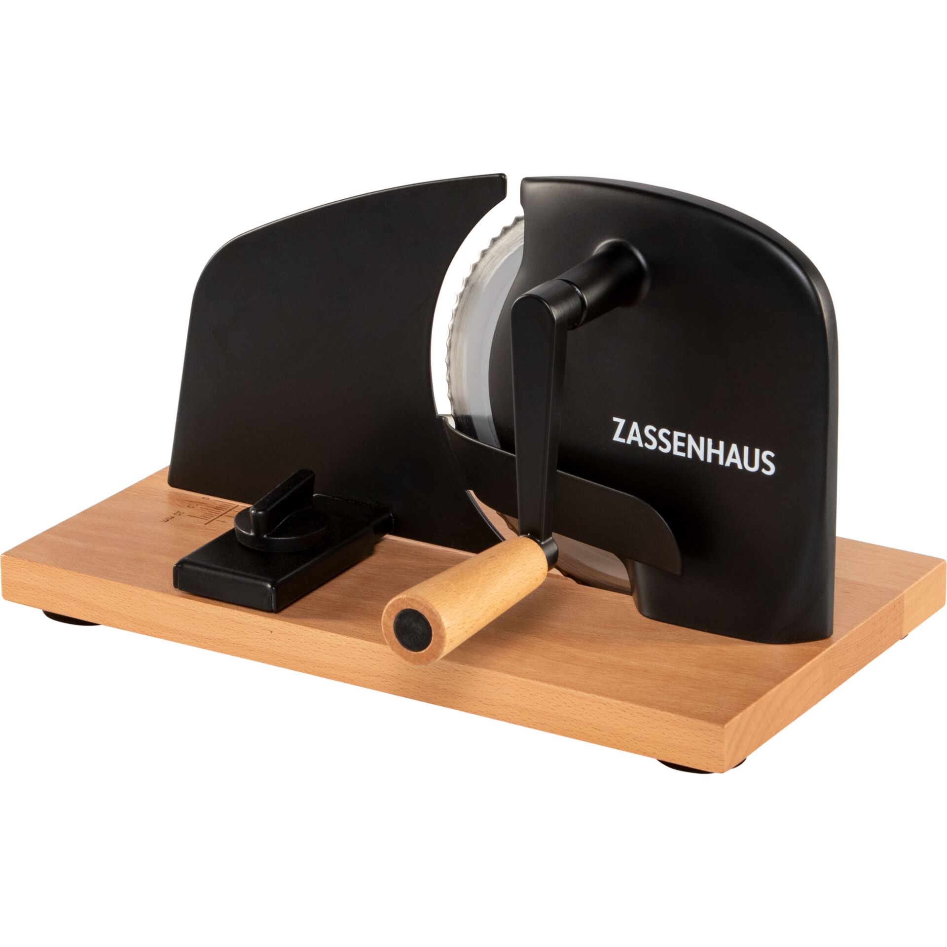 Slicer, Schnittgerät, Kreisschneider, Gemüsemesser?, Holzbrett