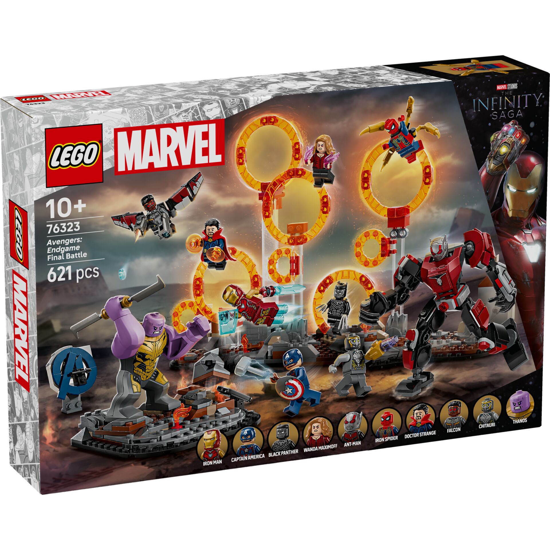 Lego, Marvel, Konstruktionsset, Avengers Endgame, 621 Teile