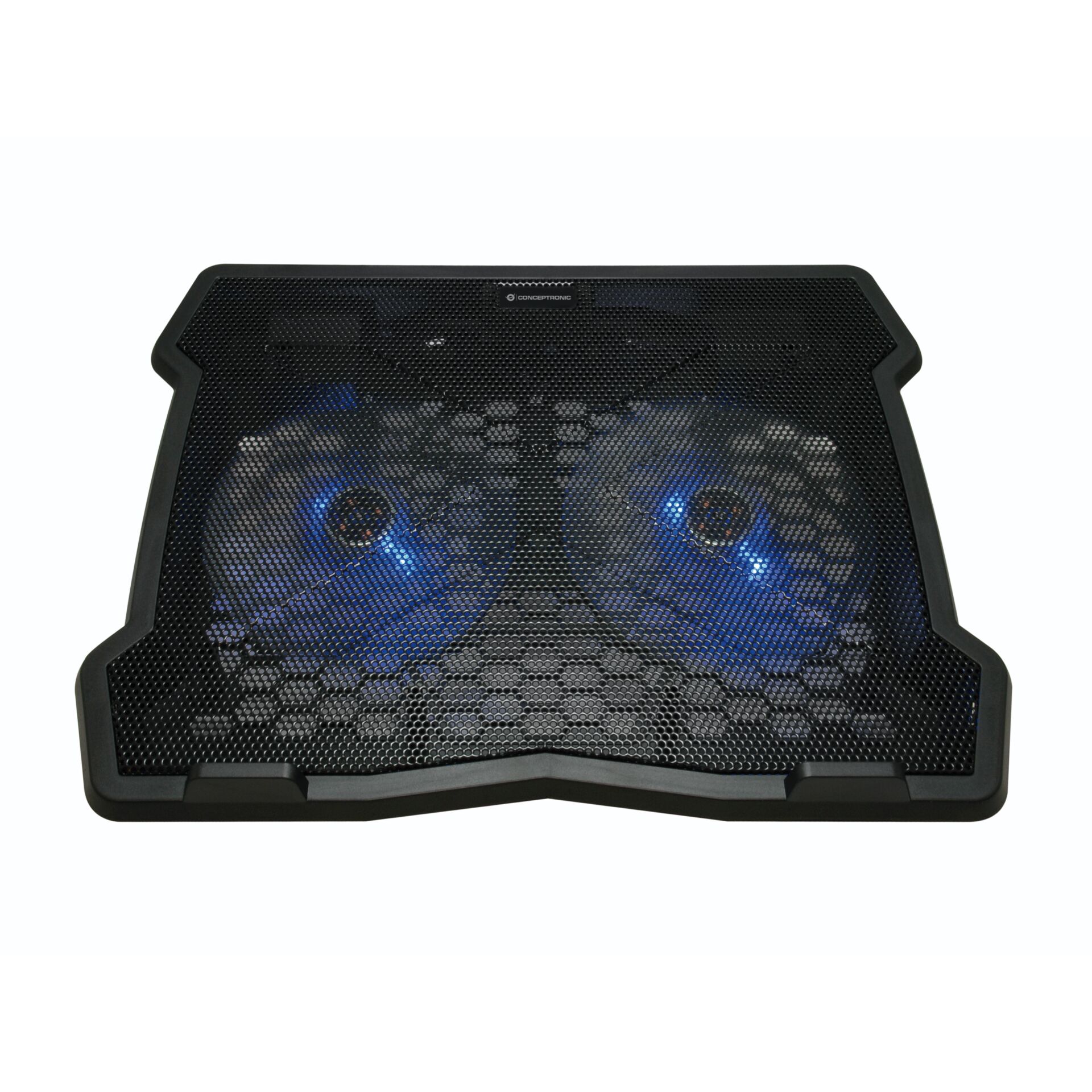 Conceptronic THANA06B  2-Lüfter-Laptop-Kühlauflage