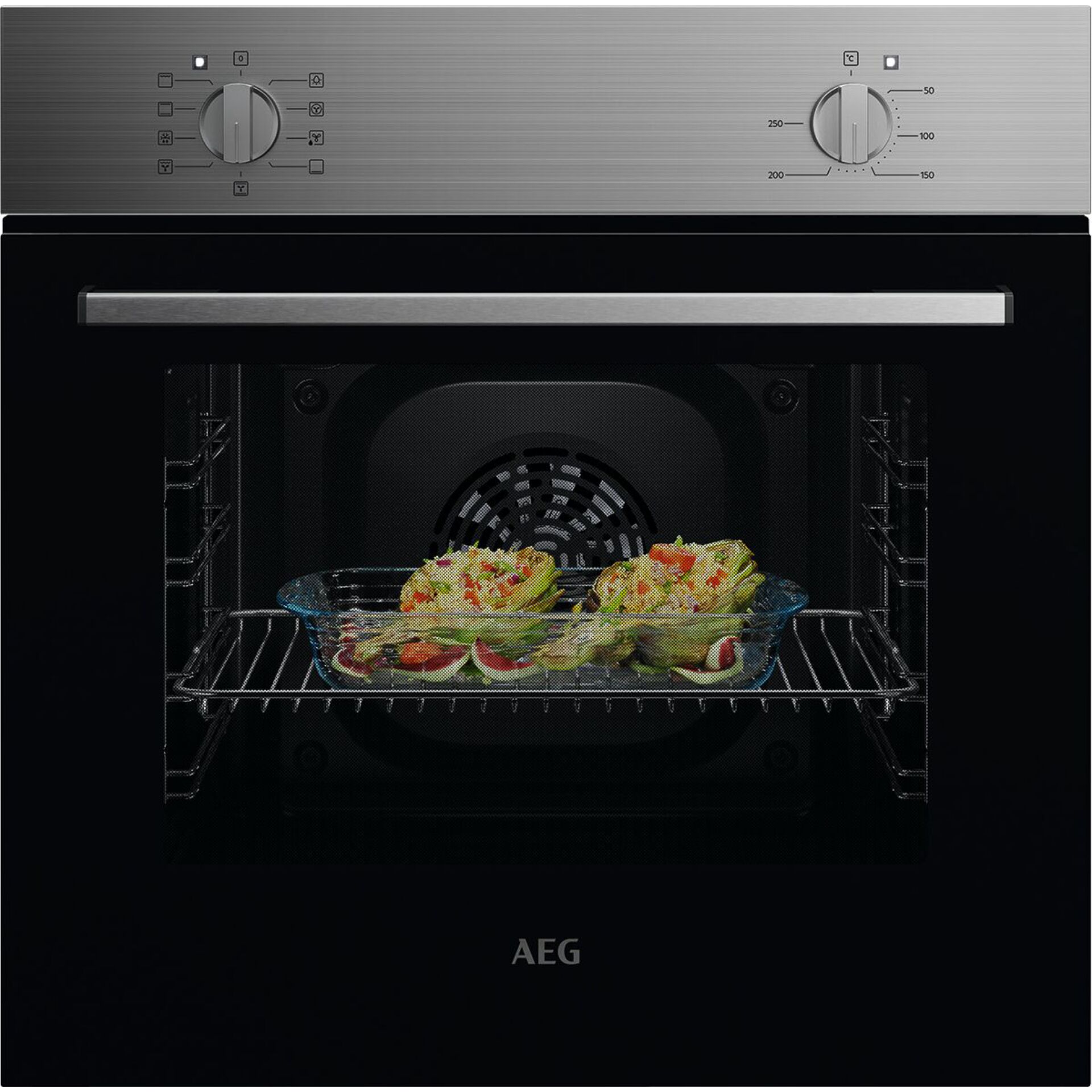 Ofen, Backofen, Backrohr, Edelstahl, Garrare/Grill