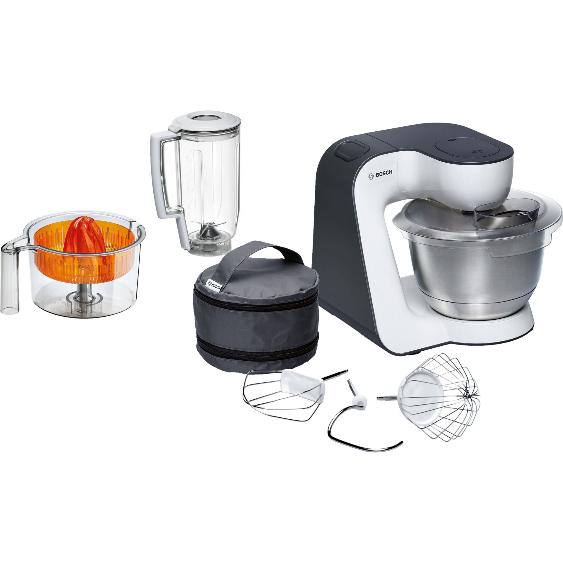 Küchenmaschine, Rührwerk, Mixer, Zubehörtasche, Schüssel