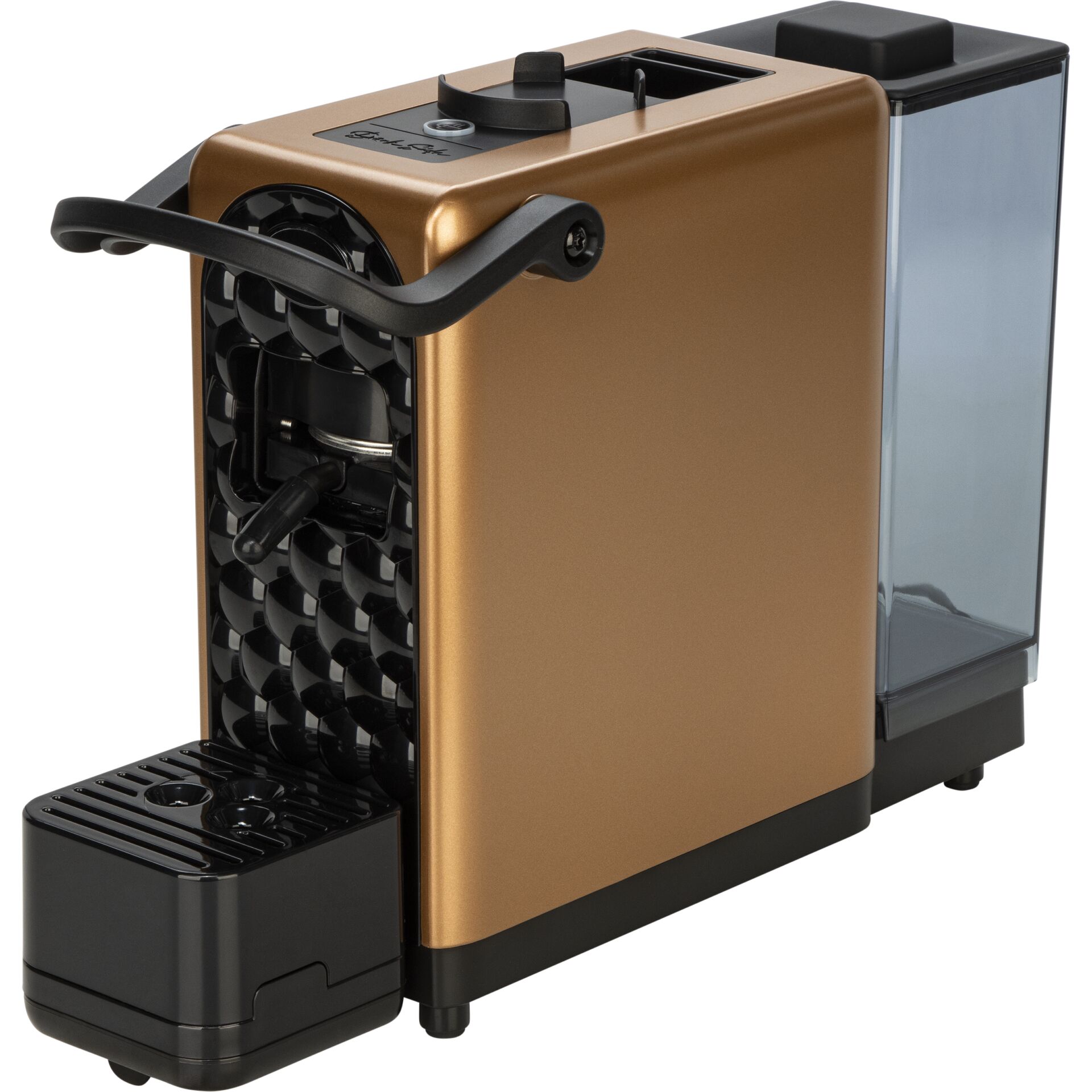 Kaffeemaschine, Kaffeeautomat, Bräunliche Farbe, Kompakt, Fassungsvermögen?