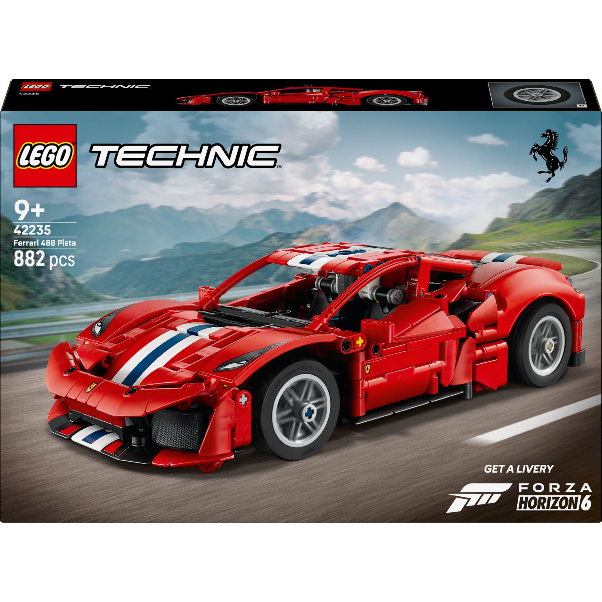 Lego, Technic, Ferrari, 488, Pista
