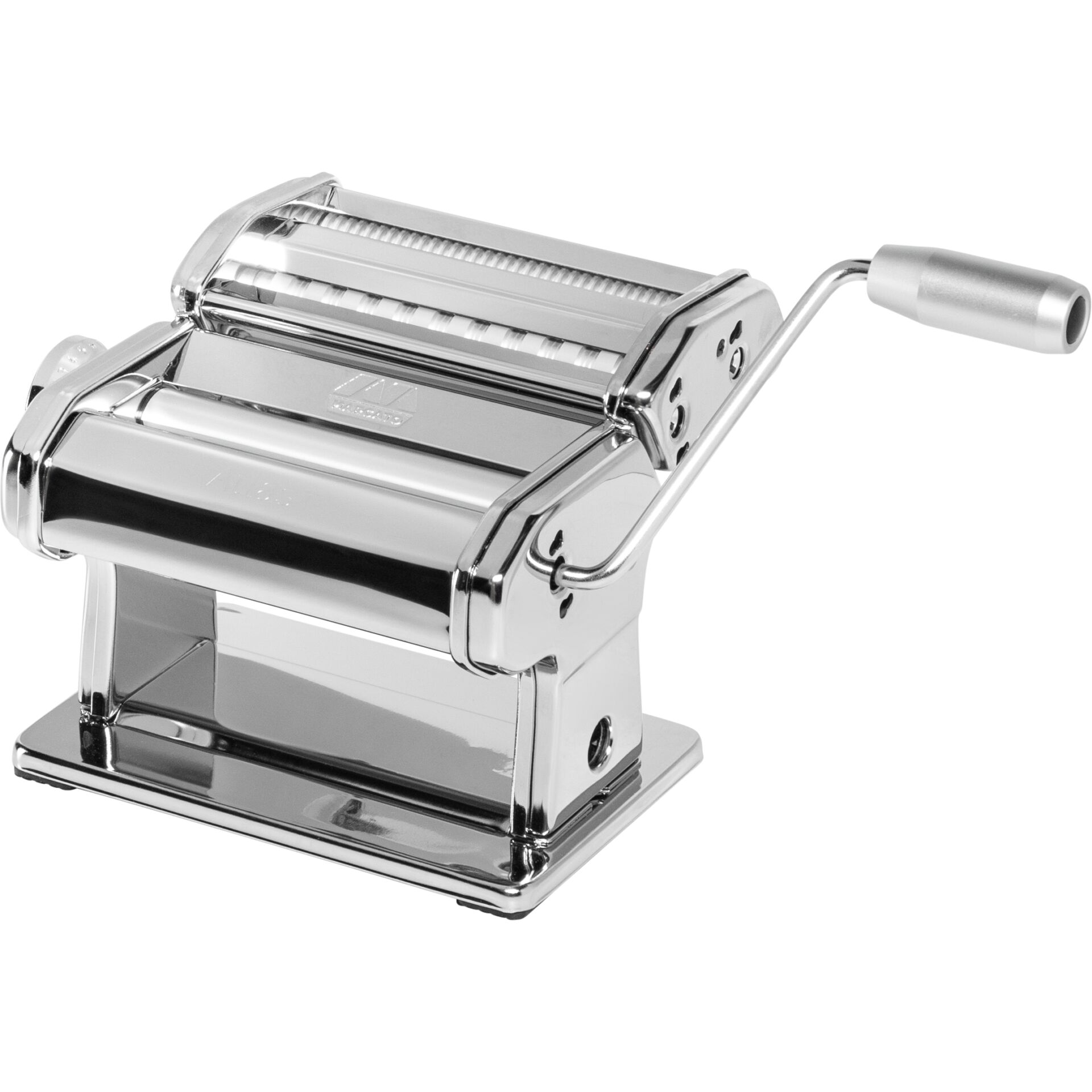 Pasta machine, Küche, Metall, Chrom, Manuelle Spule