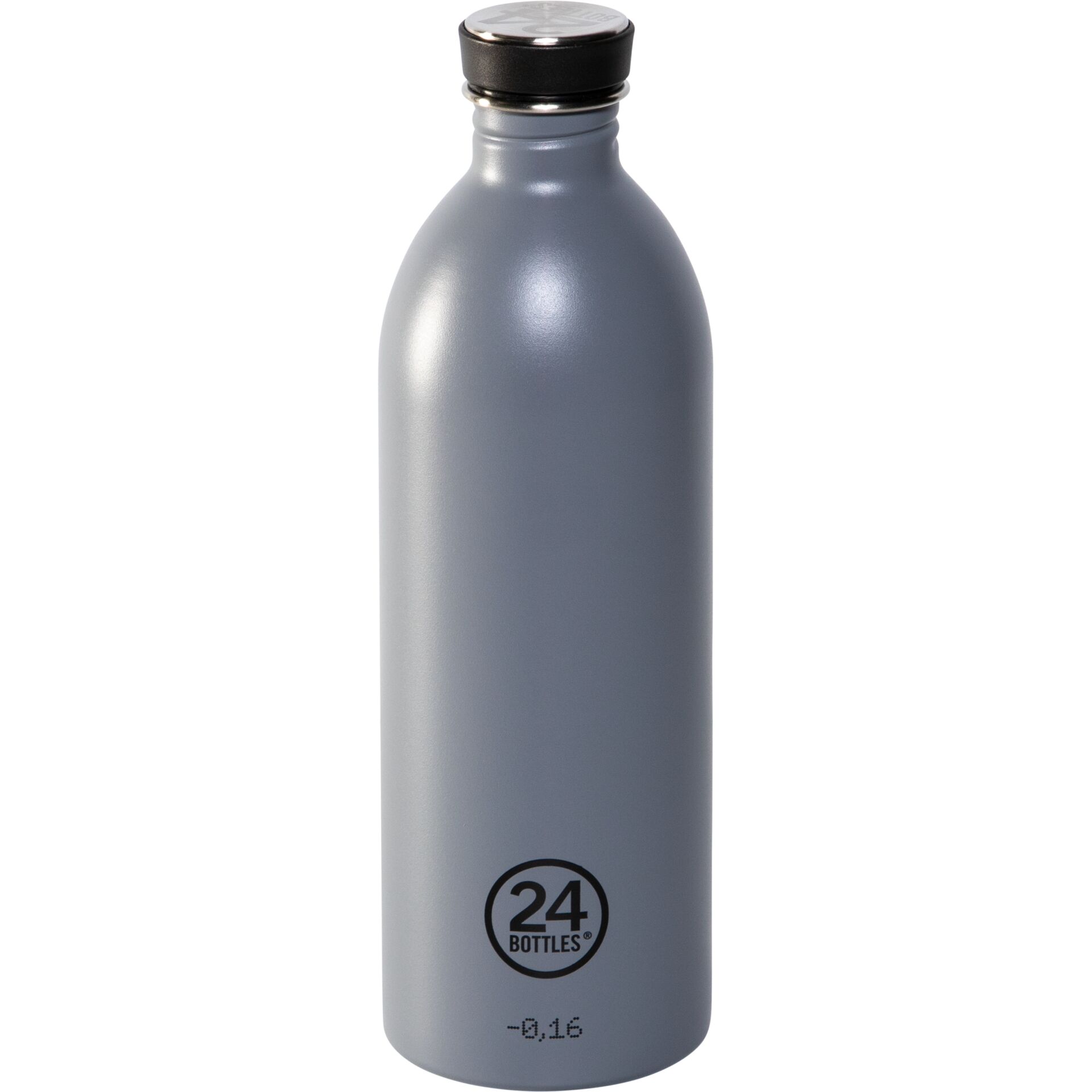 Aluminiumflasche, Metallflasche, Wiederverwendbare Flasche, 24 bottles, schmale Flasche