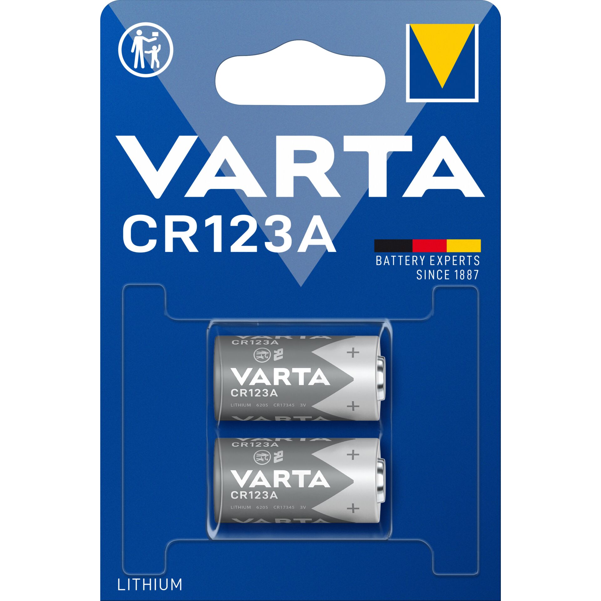 100x2 Varta Professional  CR 123 A        VPE Masterkarton