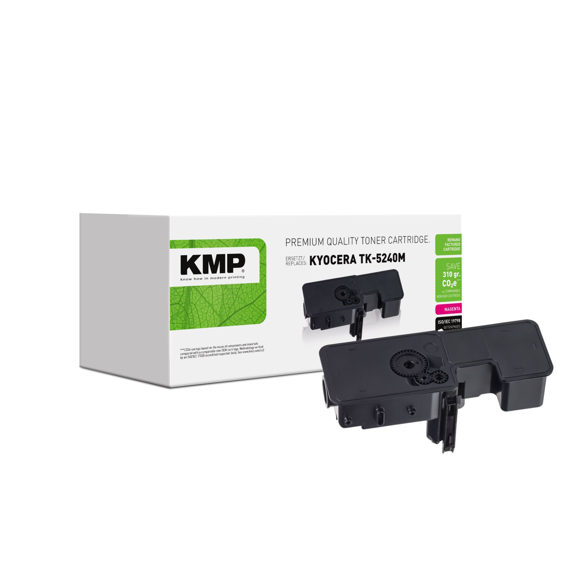Adapter, Elektronik, Pistole, Waffe, Tonerpatrone, Kyocera TK-5240M, Schwarzpatrone, Mikropatrone, Druckerzubehör