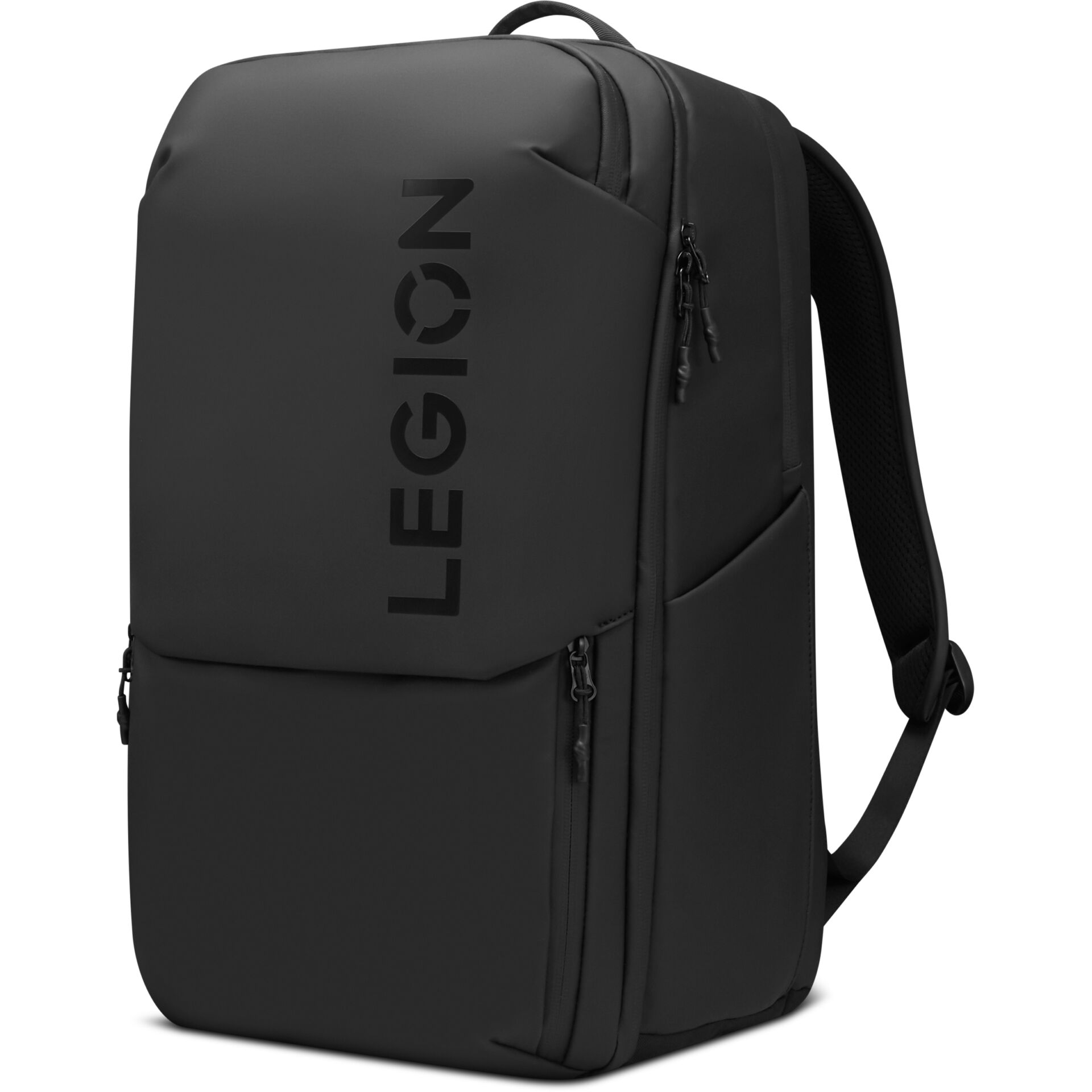 Rucksack, Schulrucksack, Reisetasche, Schwarz, Fronttasche