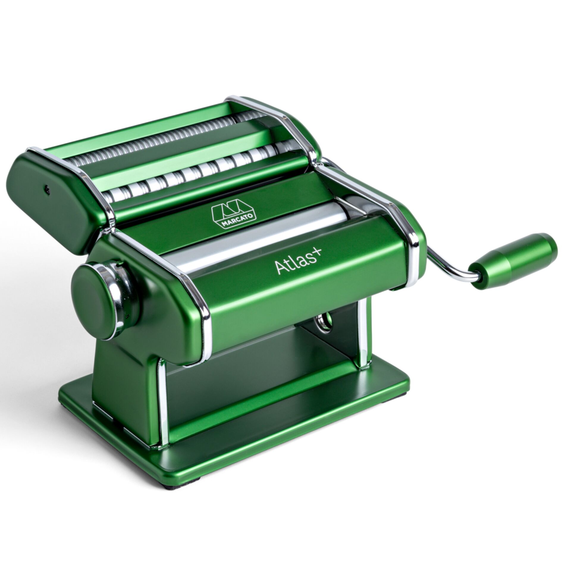 pasta machine, manuelle Kurbel, grüne Farbe, Atlas+, Nudelmaschine, Pastamachine, Nudelpresse, Manuelle Presse, Grün, Atlas+
