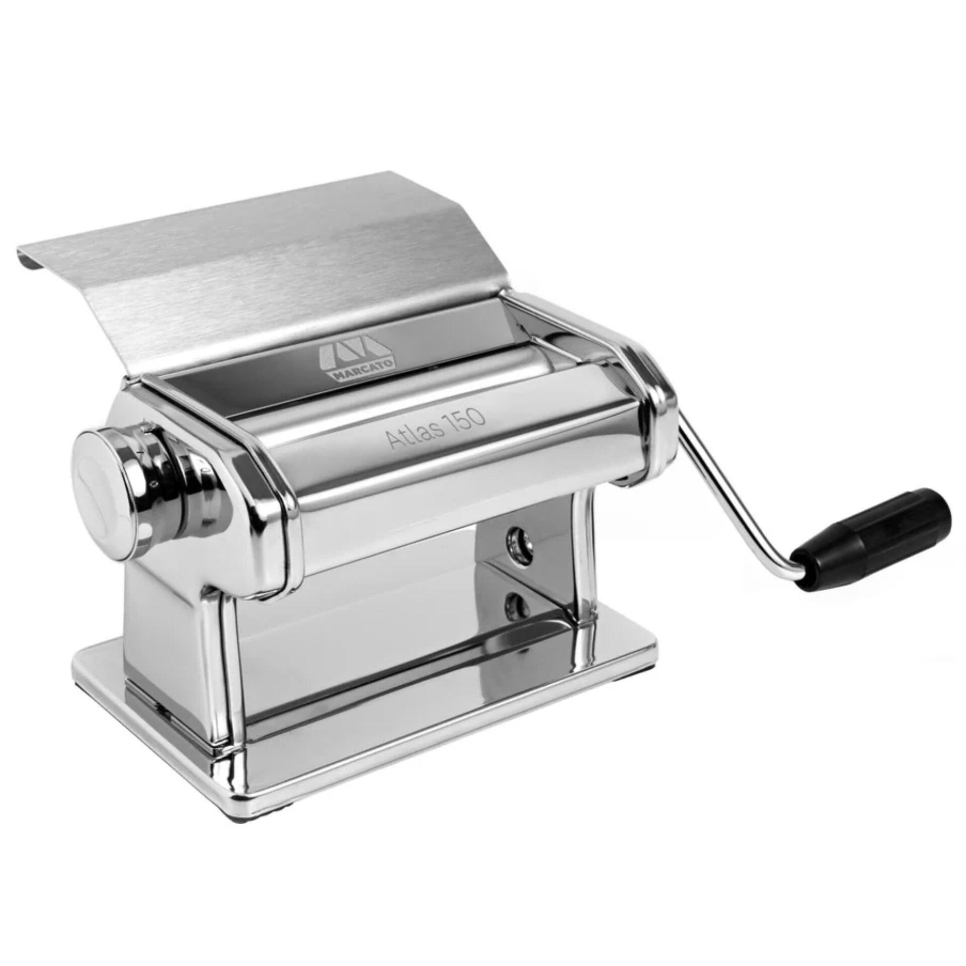 Pasta Maschine, Nudelmaschine, Chrom, Handbetrieben, Atlas 150