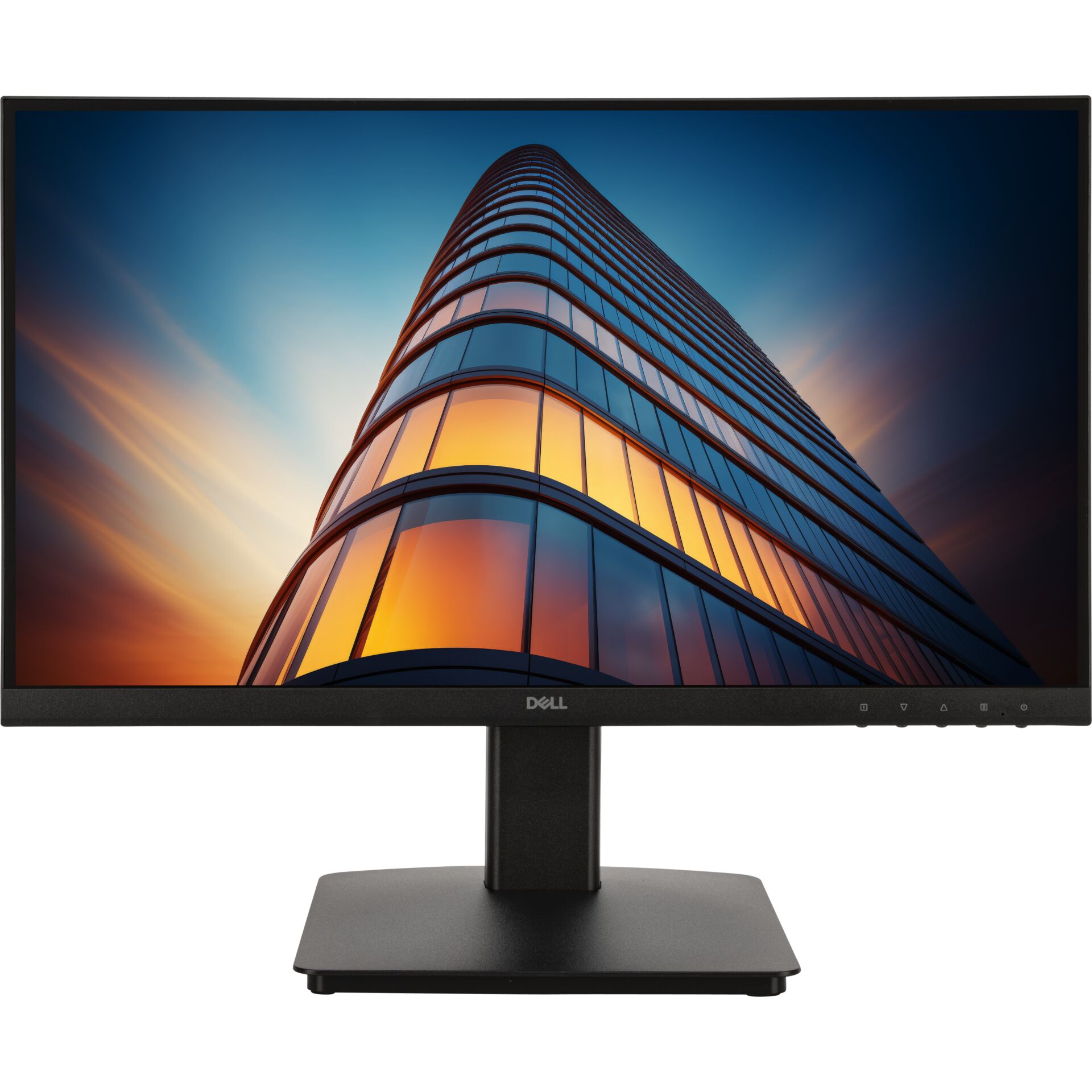 Monitor, LED, Dell, 24-Zoll, vertikaler Stand
