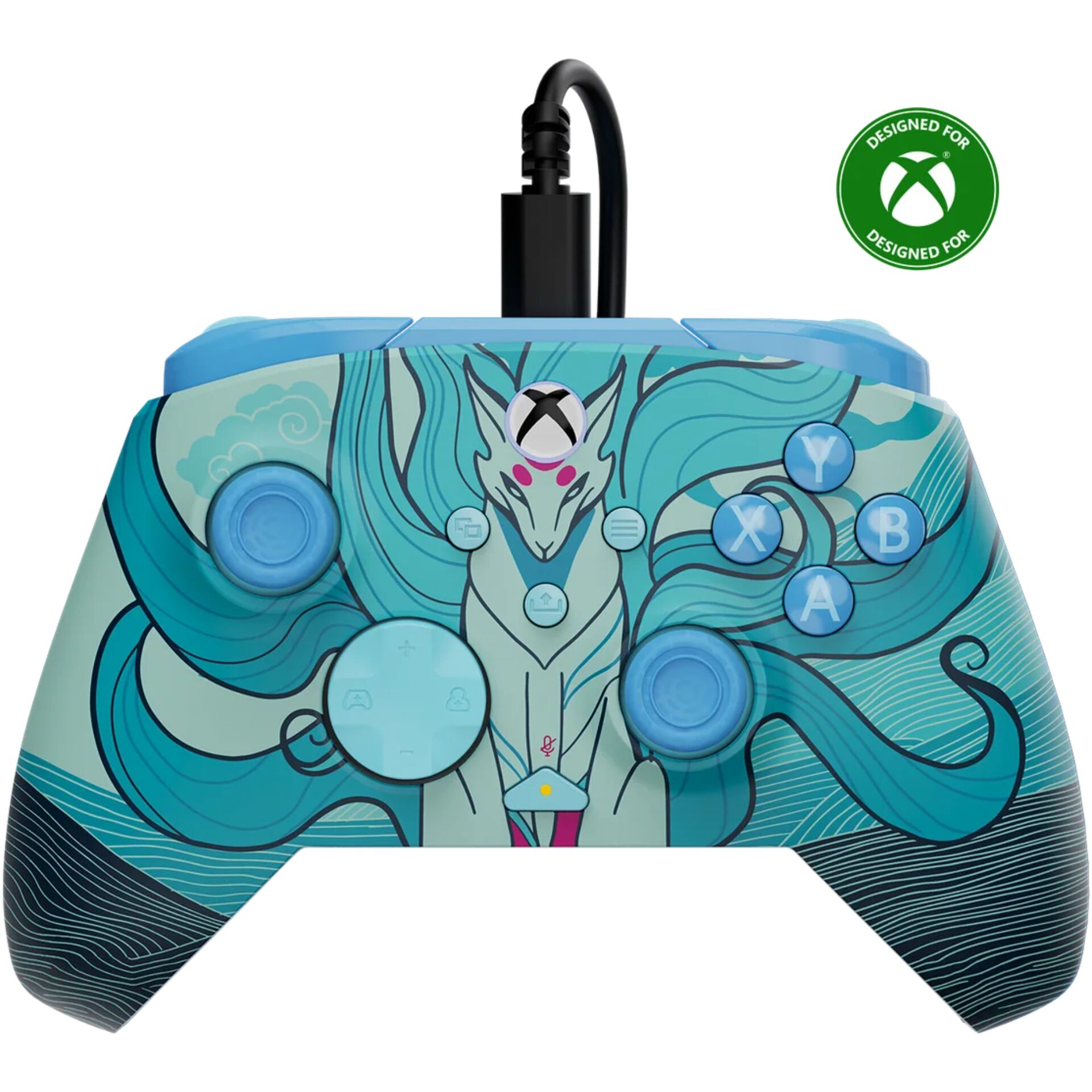 controller, Handheld, Konsolencontroller, Controller-Hülle, Blau-Graphic