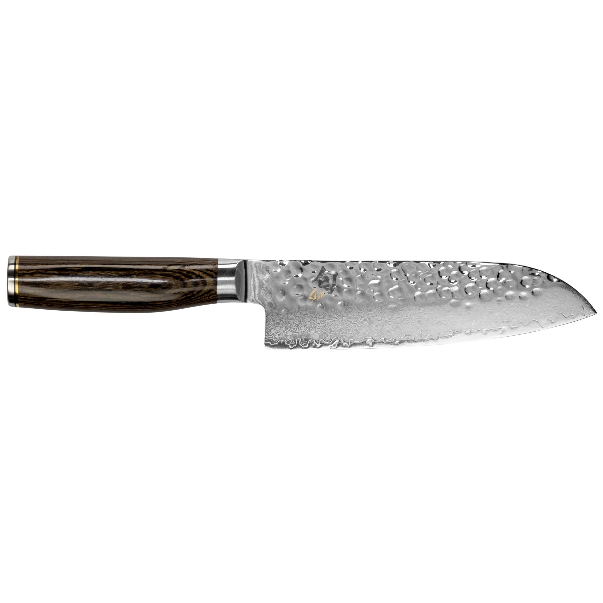 Kochmesser, Damastmesser, Holzgriff, Hammered Finish, Küchenmesser
