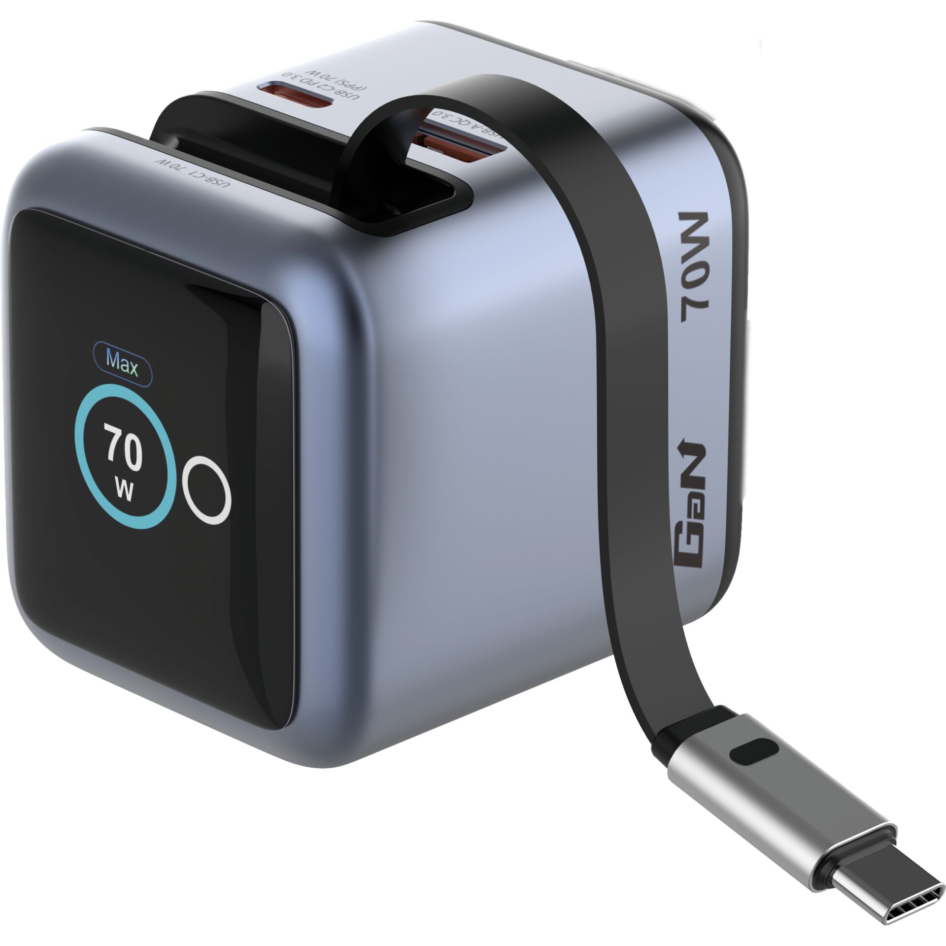 Minibox, Smartwatch, Eisen, Ladung, USB-C