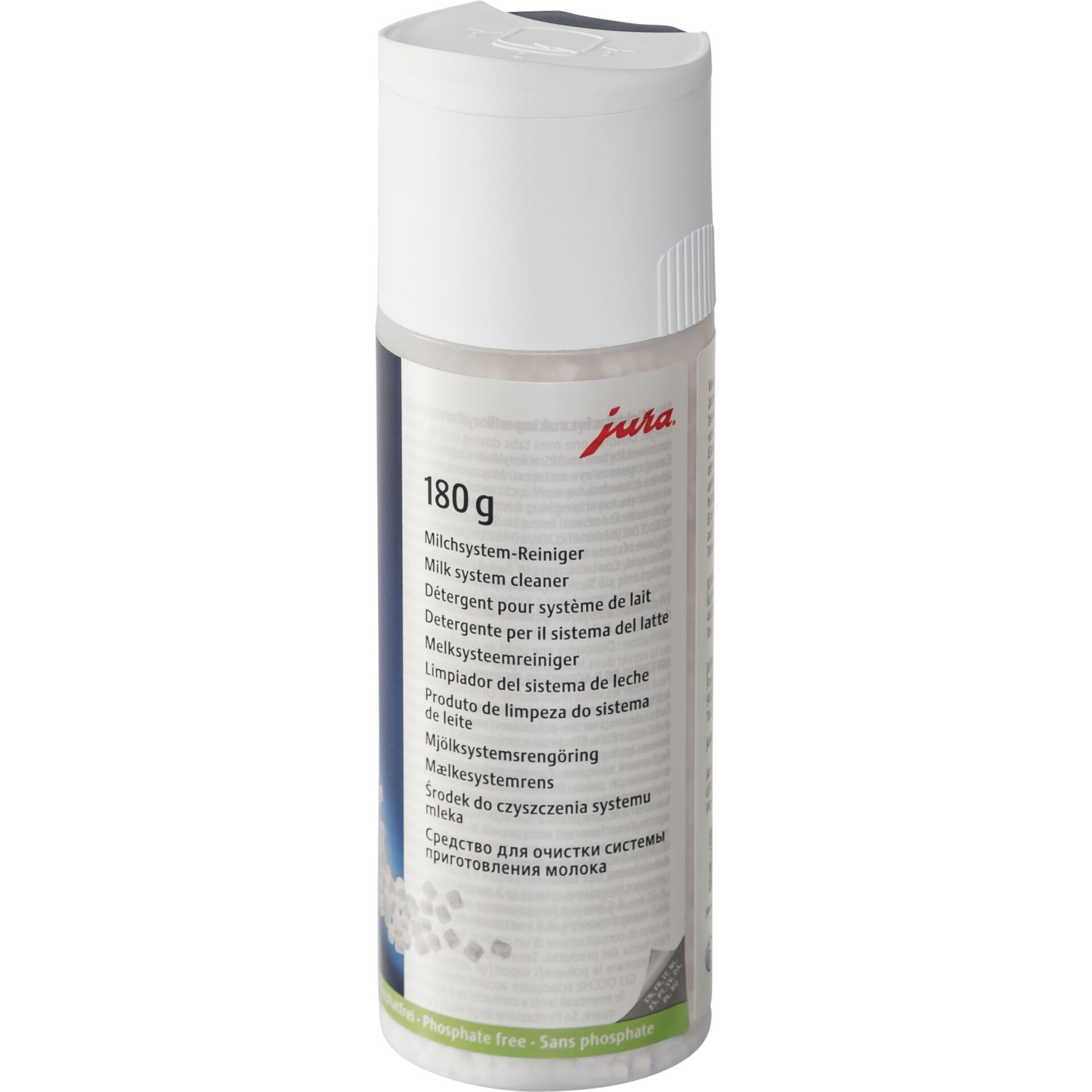 Milchsystem-Reiniger, Milchsystemreiniger, 180 g, phosphatfrei, Mehrsprachige Beschriftung