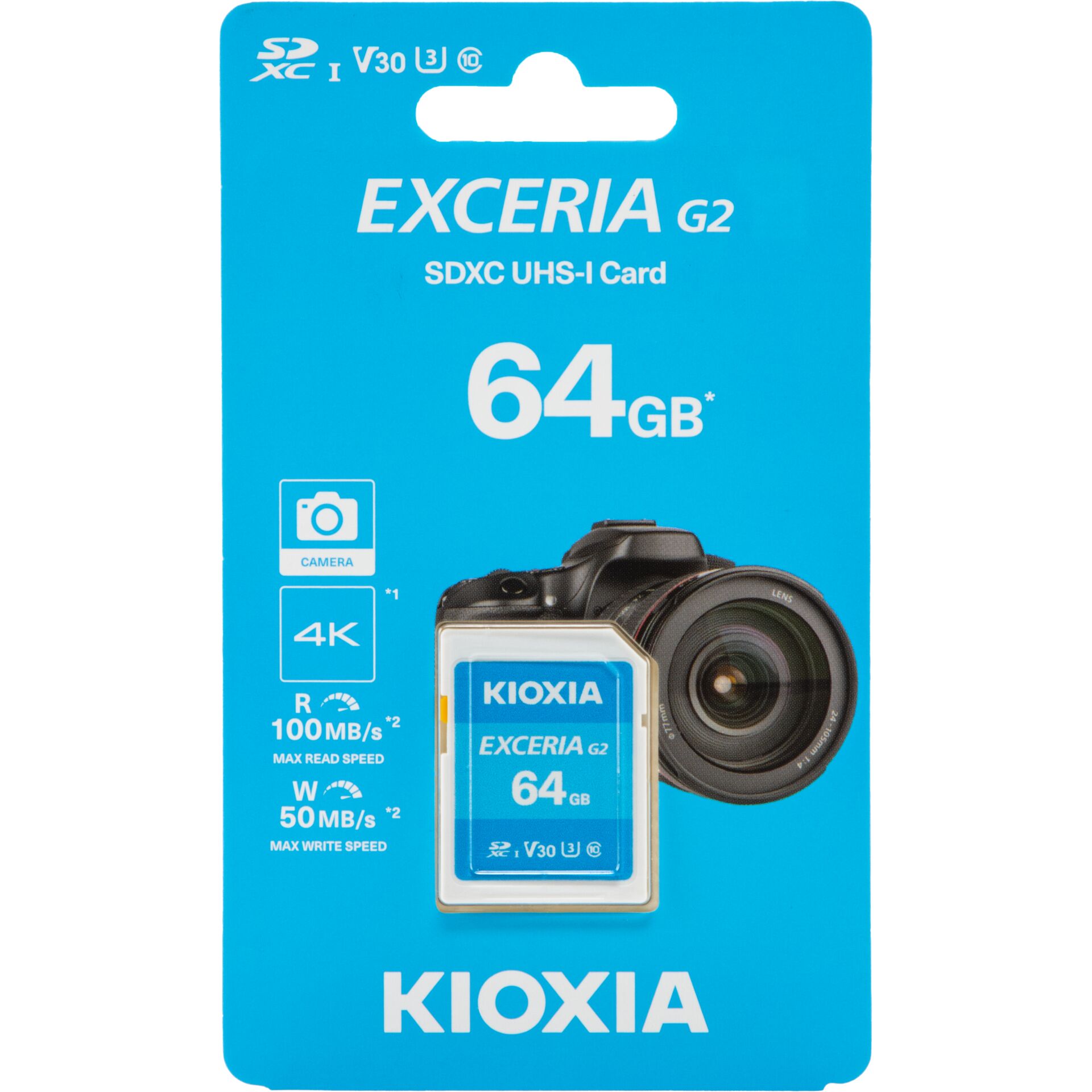 SDXC, 64GB, UHS-I, Kamera, Speicherkarte