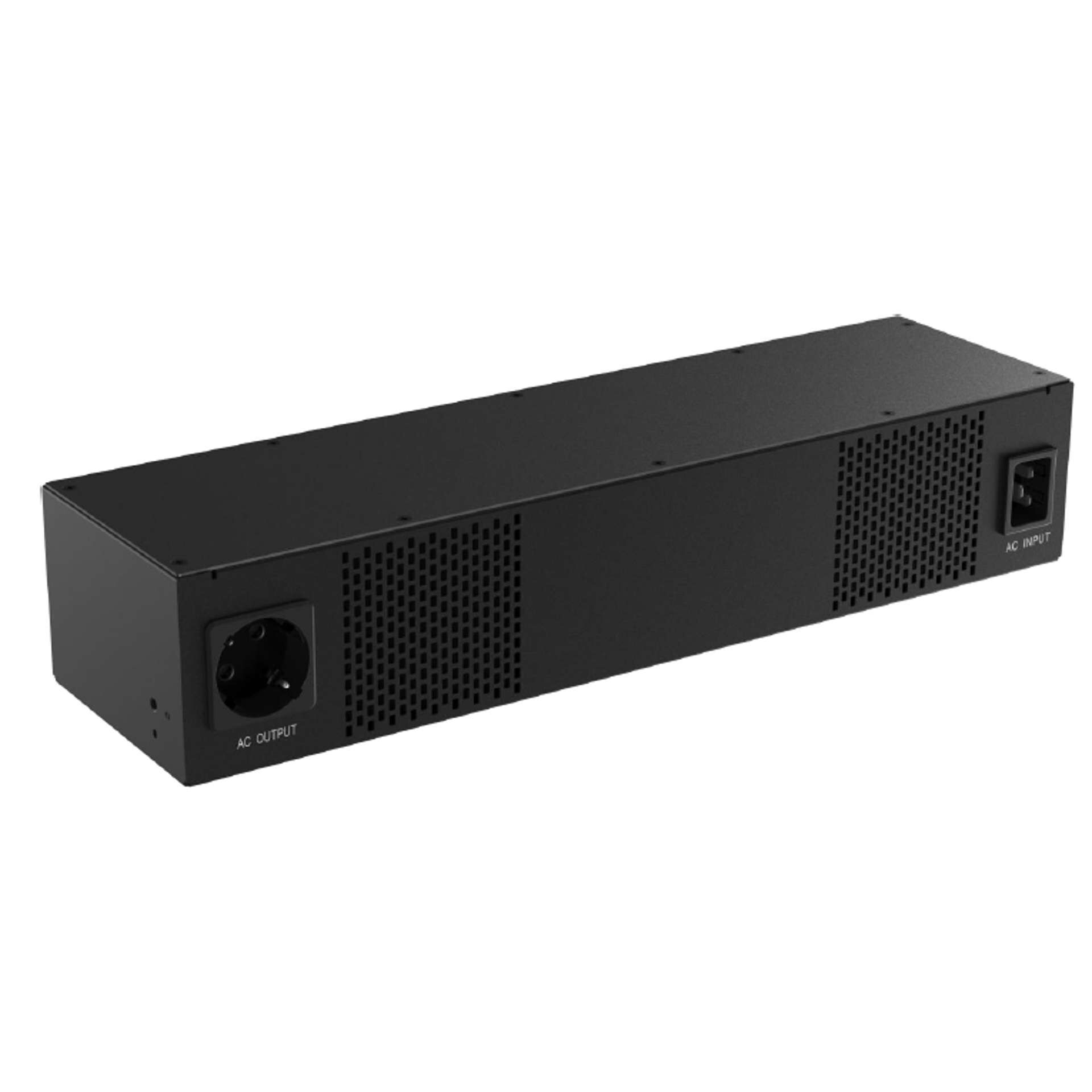 Netzteil, Stromversorgung, AC-Eingang, Lüftungsgitter, Rackmount-Form