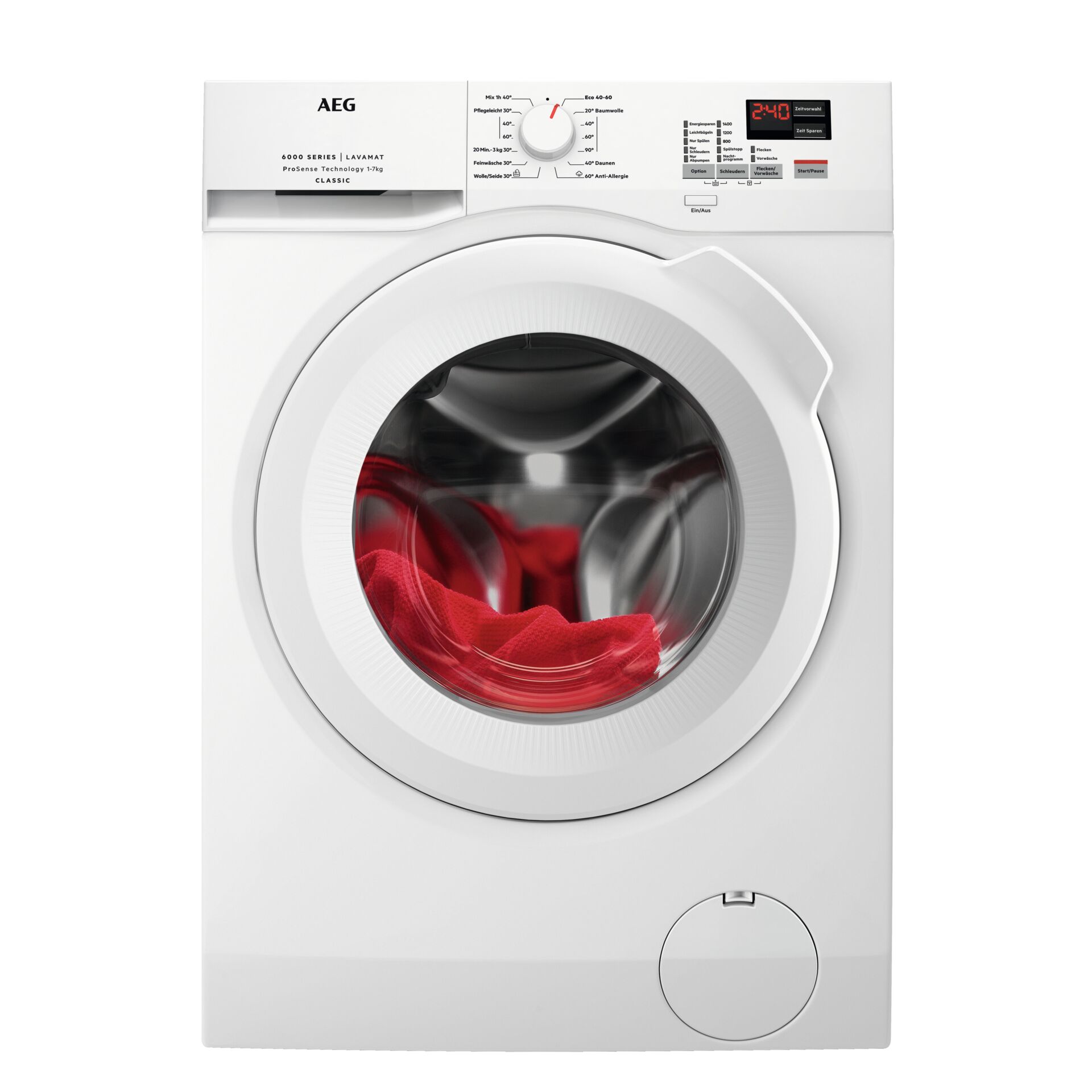 Waschmaschine, Frontlader, Weiß, Waschen, Trocken?