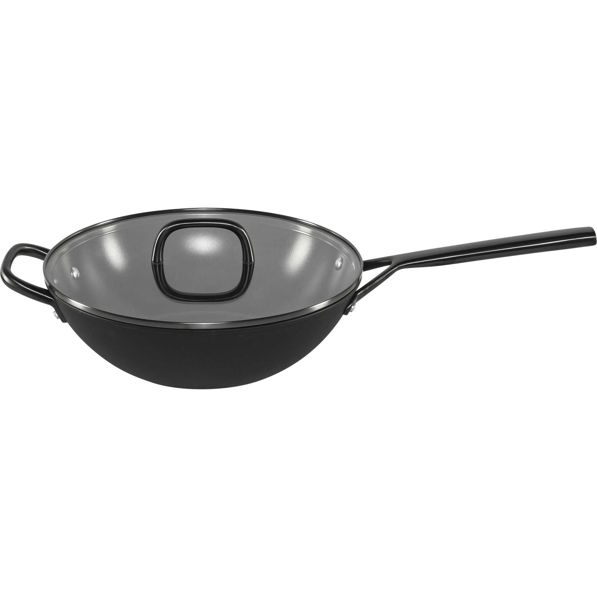 Pfanne, Kochtopf, Glasdeckel, Antihaftbeschichtung, Schmorpfanne
