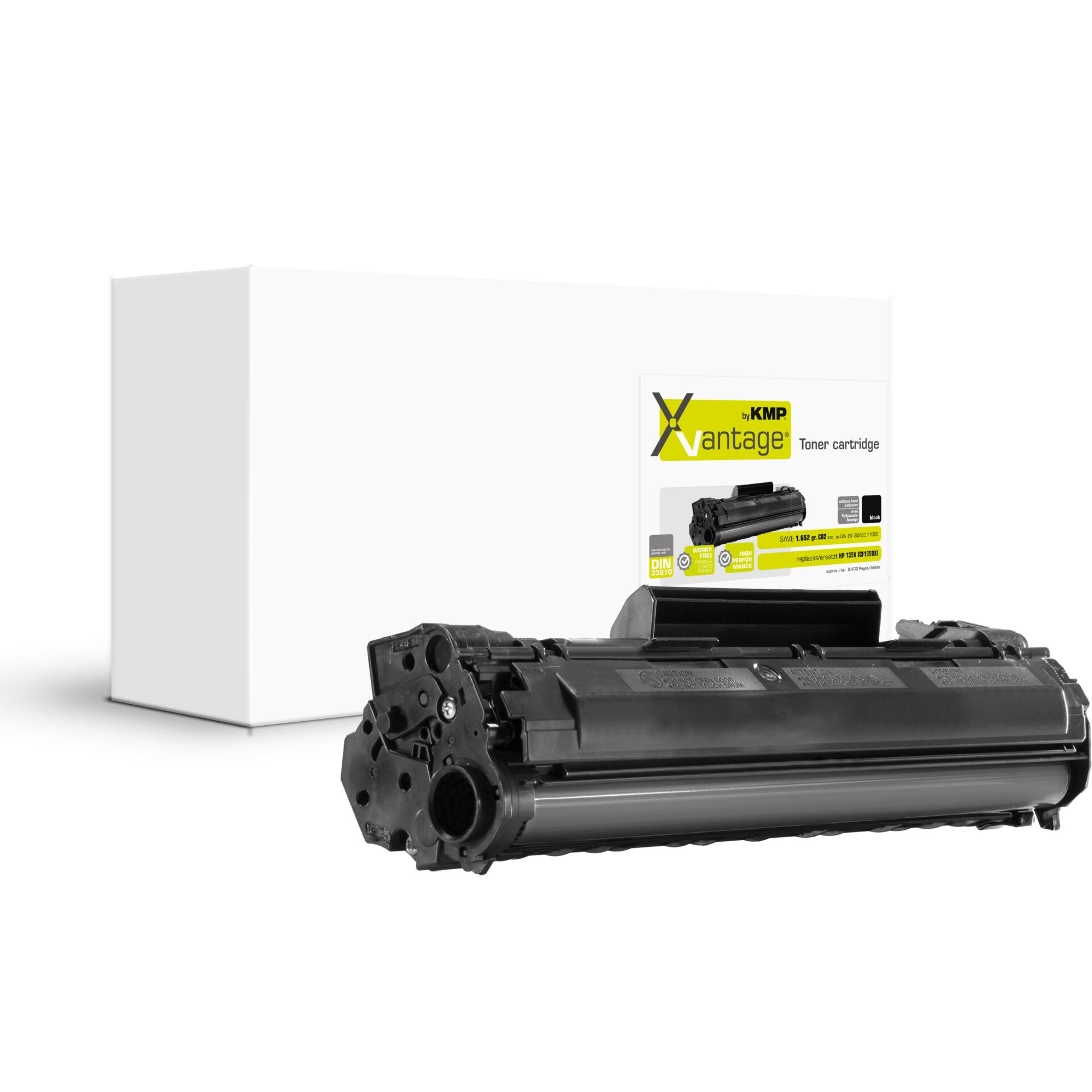 Toner, Tonerpatrone, Druckerpatrone, Schwarztoner, KMP
