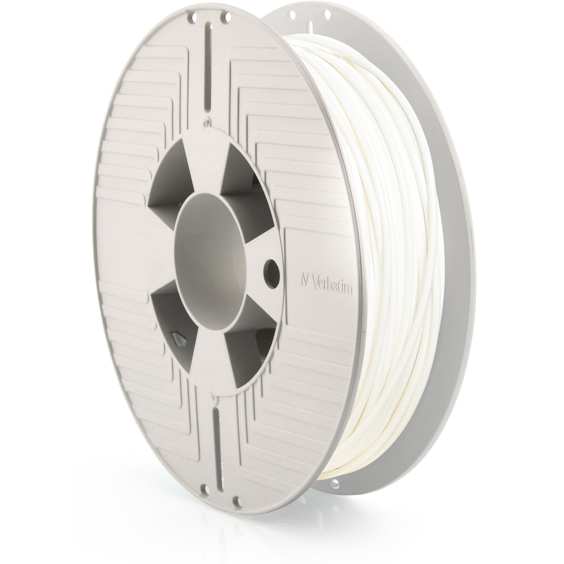 Rolle, 3D-Druck-Filament, PLA-Filament, weiße Filament, Spule, Filament-Rolle