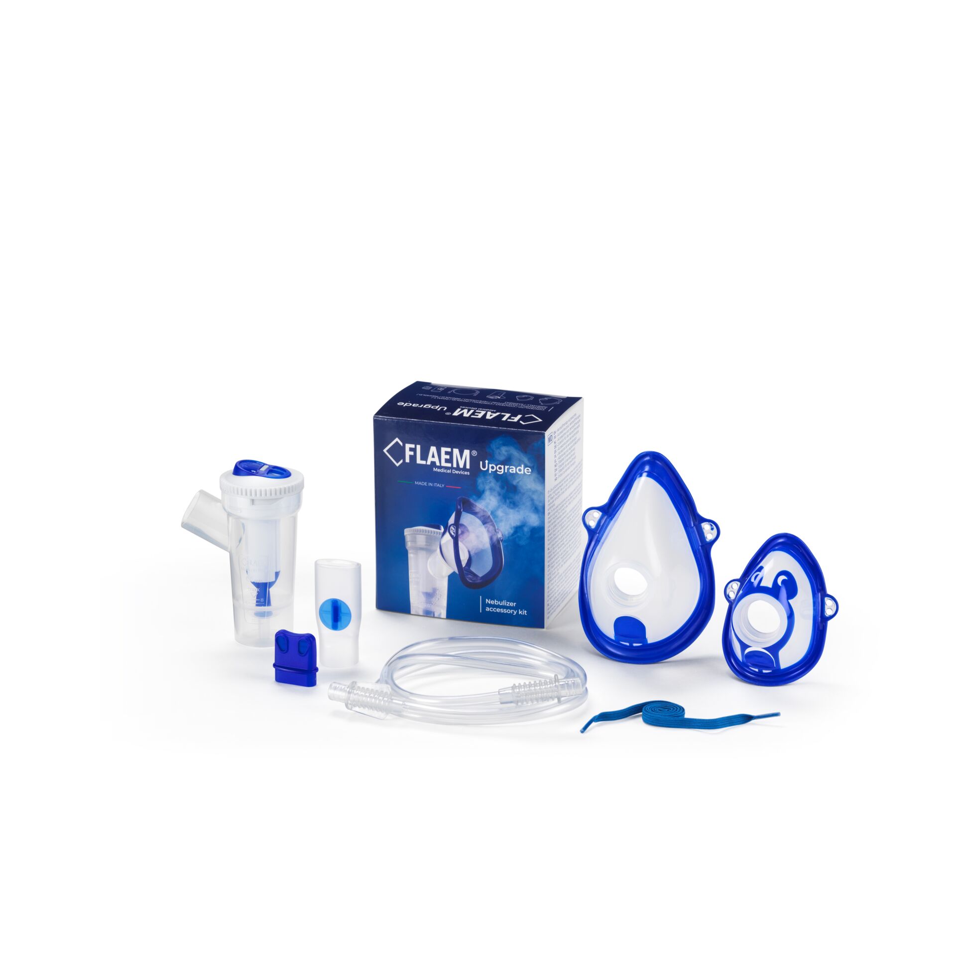 Nebulizer, Atemmaske, Luftbeutel, Schlauch, Zubehör