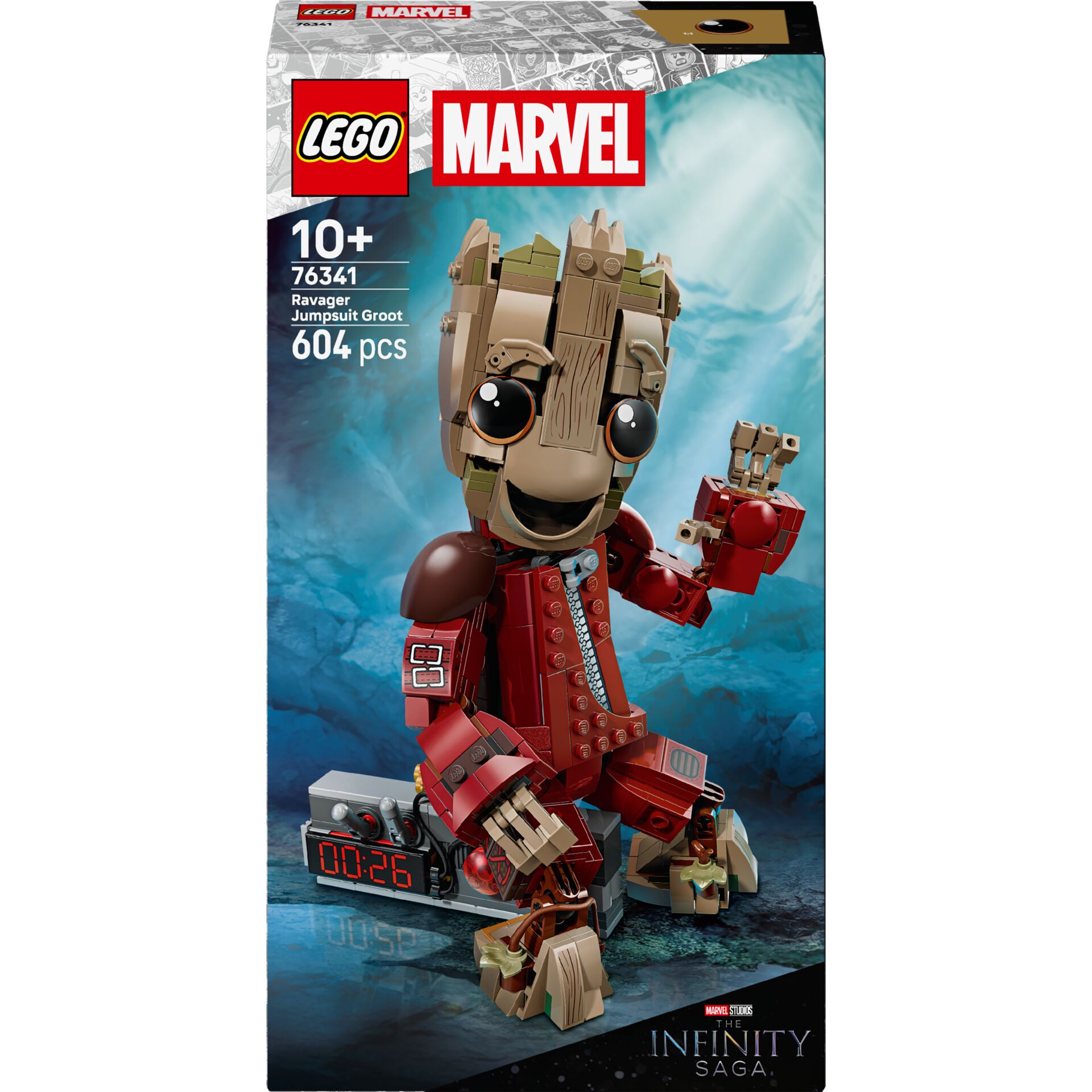 LEGO, Marvel, Figur, Jumpsuit, 604 pcs