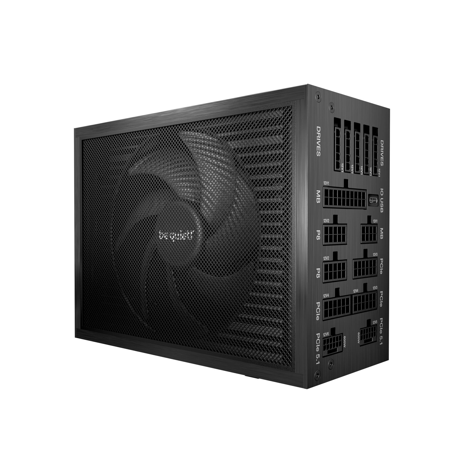 Server, Netzteil, Gehäuse, Lüfter, Mesh-Panel
