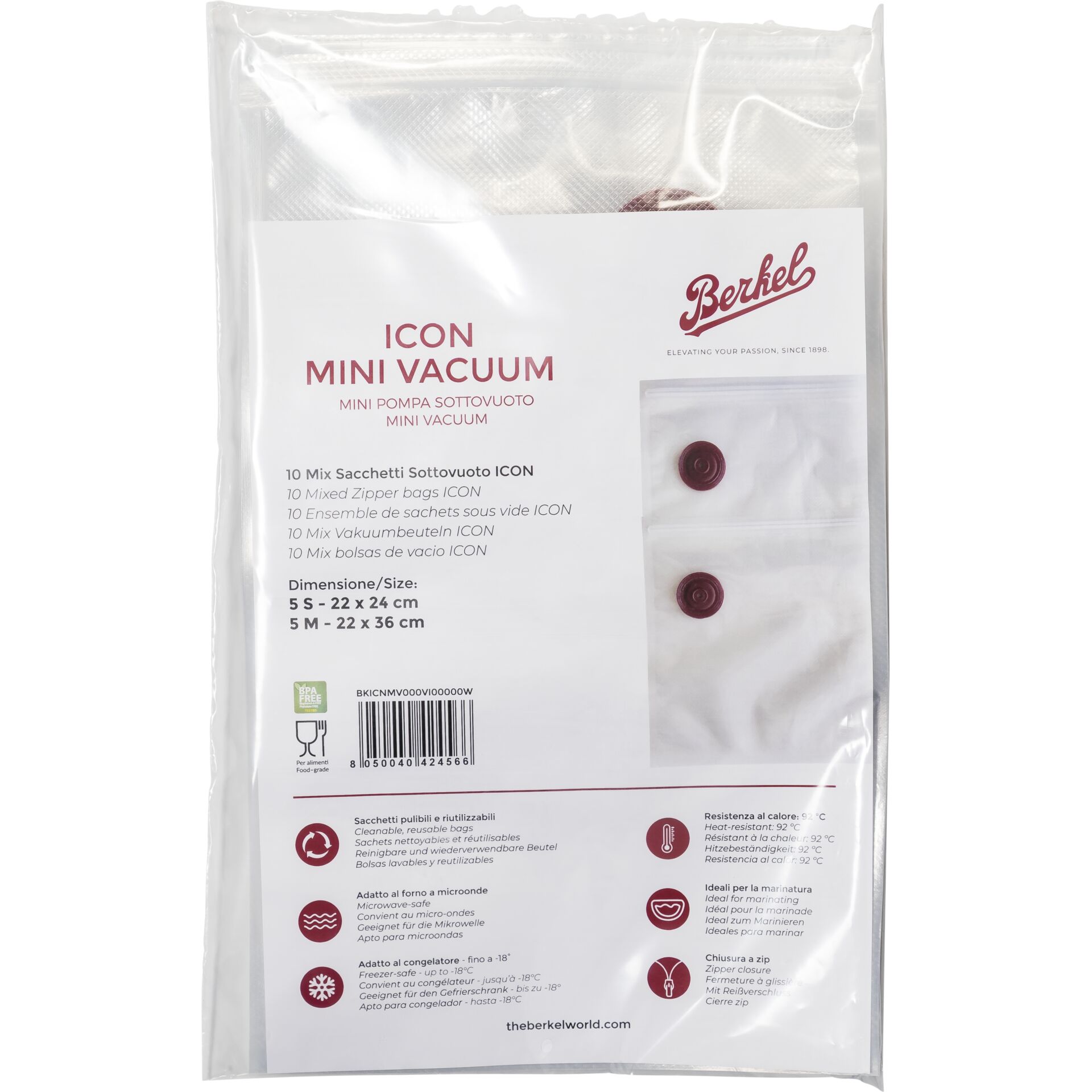 Mini Vacuum, Sachet, Aufbewahrung, Vakuumbeutel, Icon