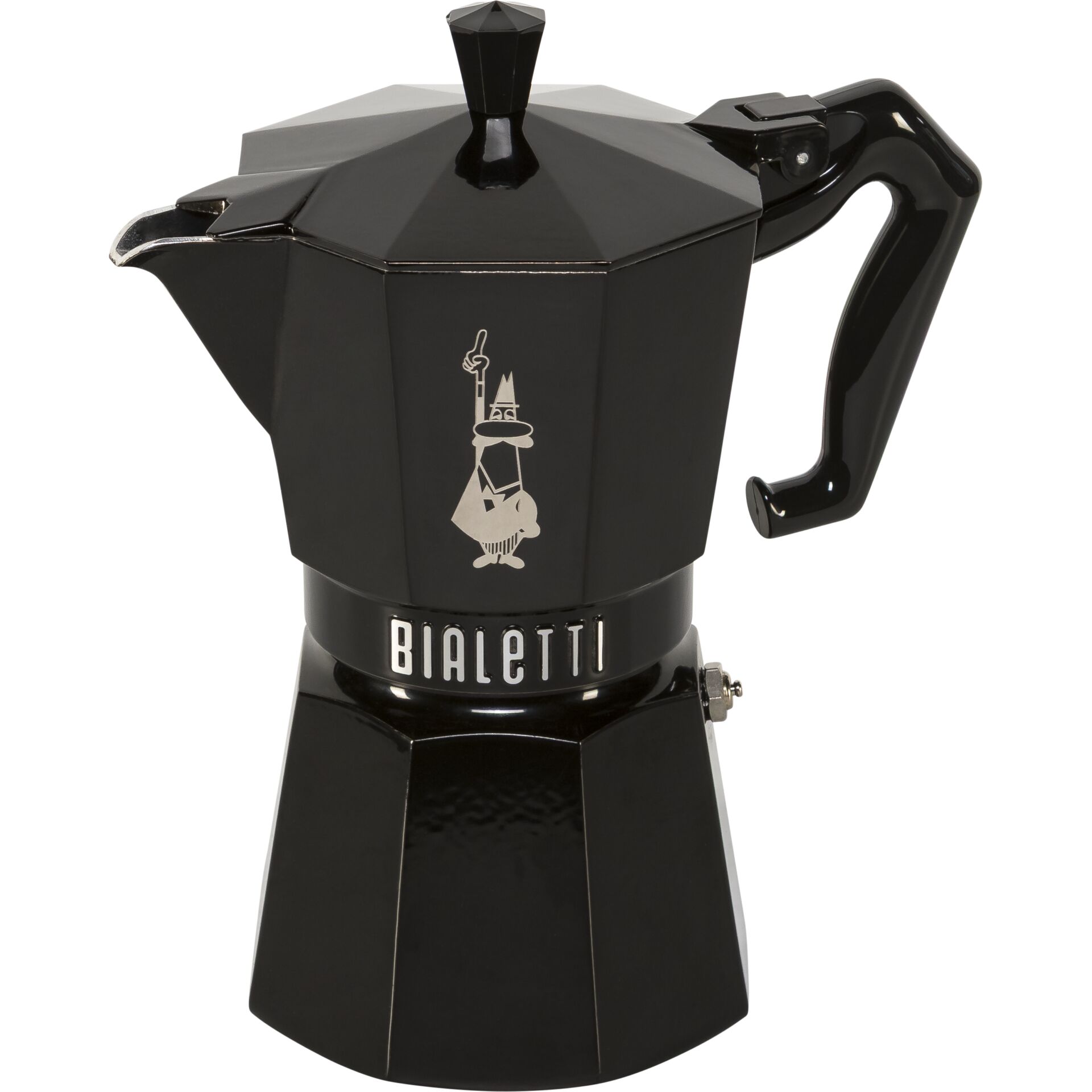 Kaffeemaschine, Espressokanne, Mokka-Kanne, Schwarz, Kapsel-Herd