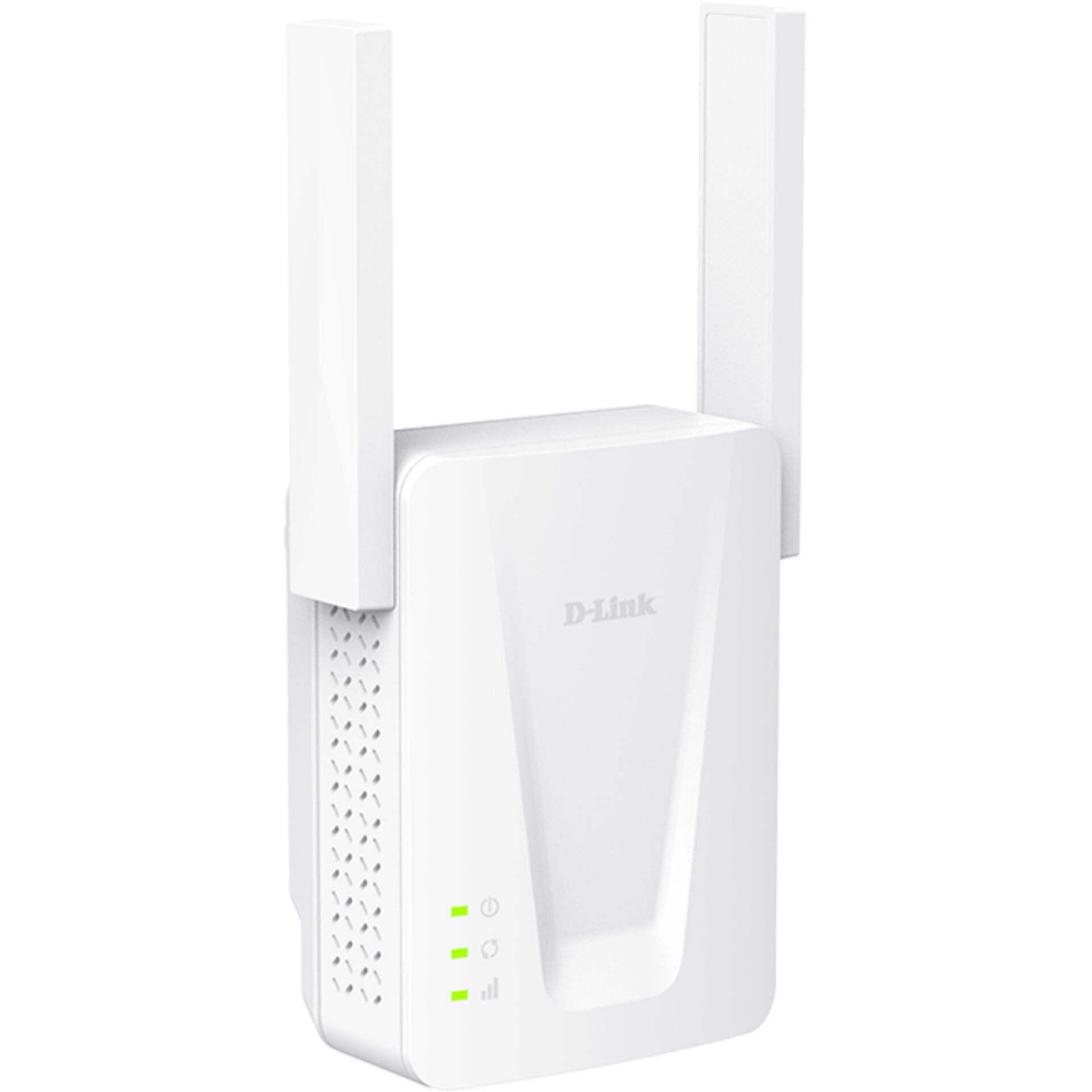 WLAN-Repeater, Router-Repeater, D-Link, weißer Repeater, LED-Anzeige