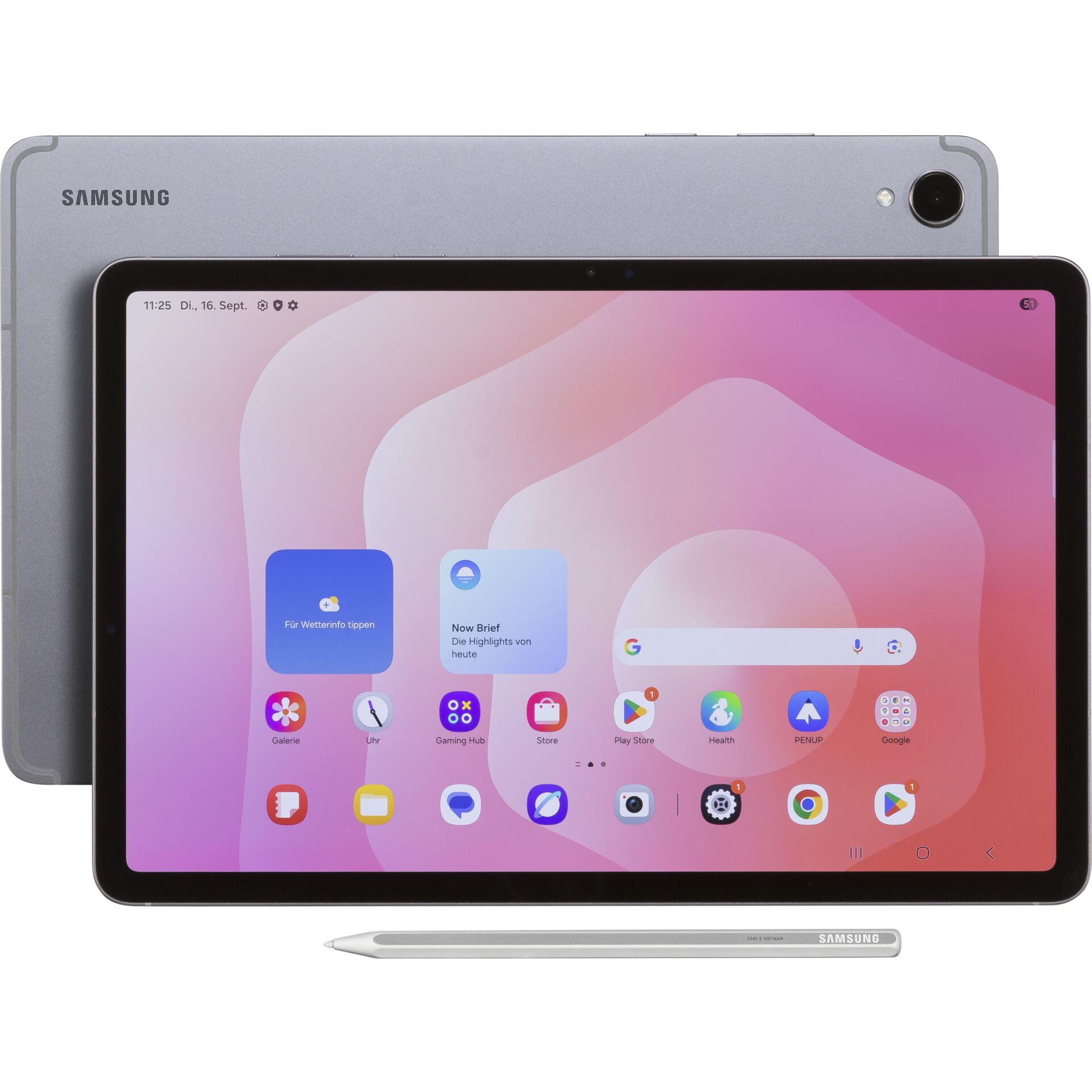 tablet, Samsung tablet, Android-Tablet, Stylus, Grau
