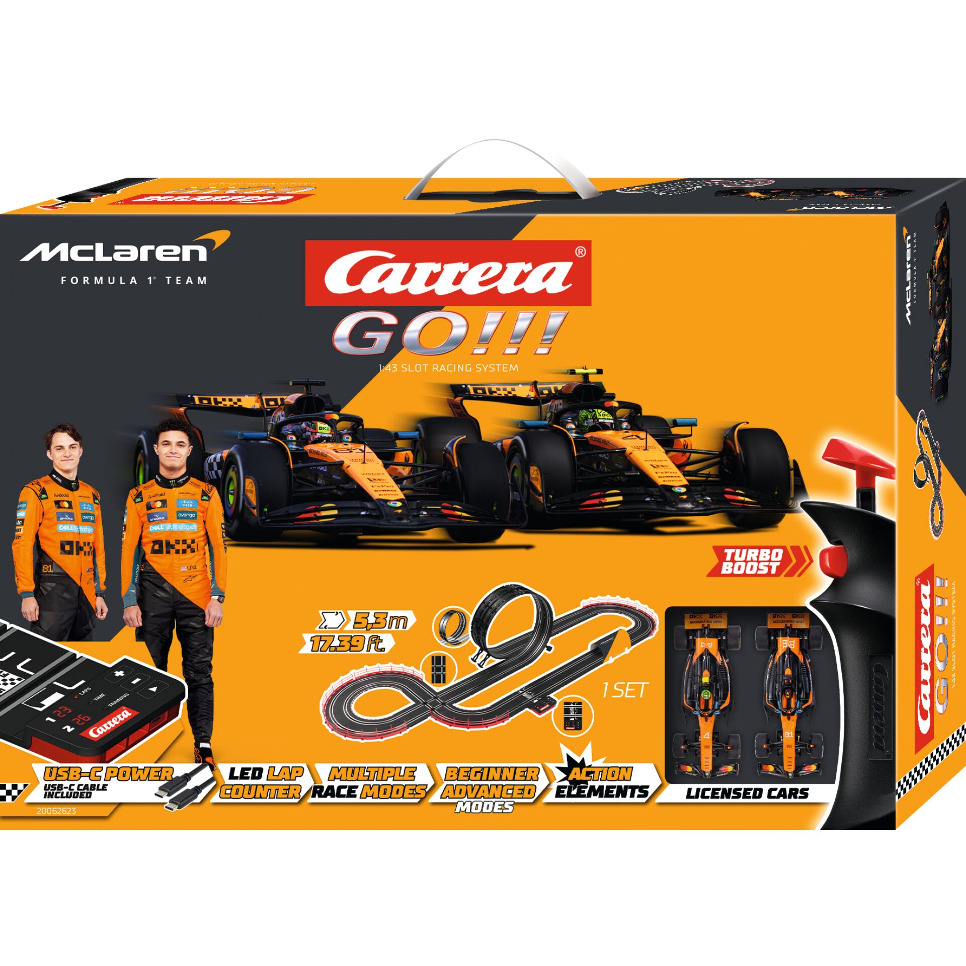 Rennauto-Set, Rennwagen, Lenkrad-Controller, Gokart-Set, Lizensierte Autos