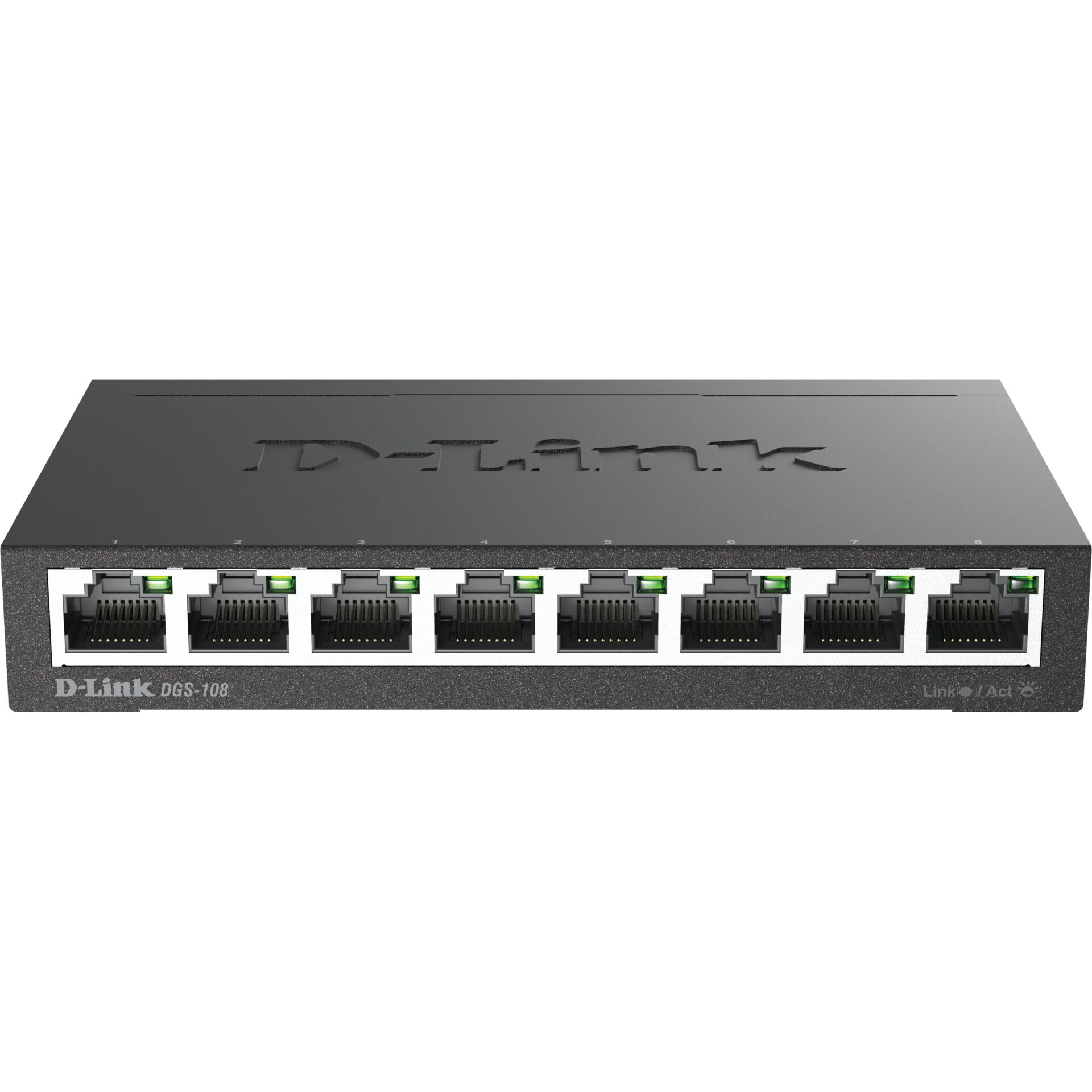 schalter, ethernet, 8-port, poe, d-link