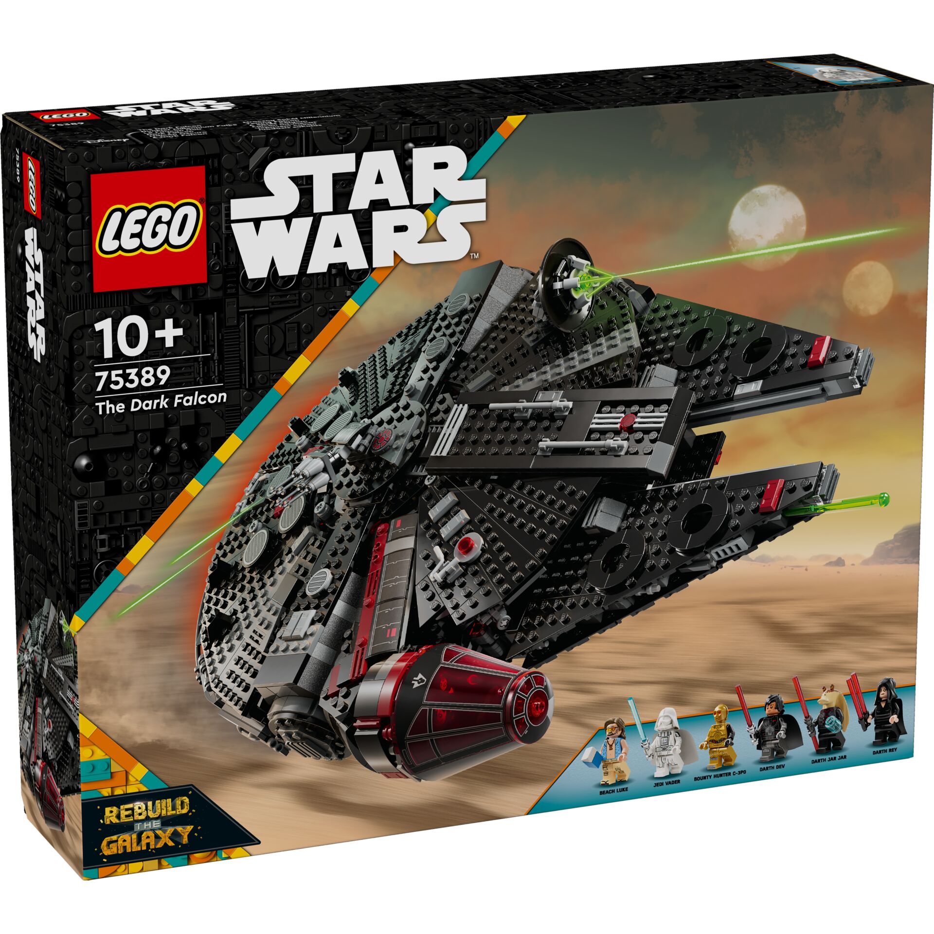Star Wars, The Dark Falcon, LEGO, Raumschiff, Set 75389