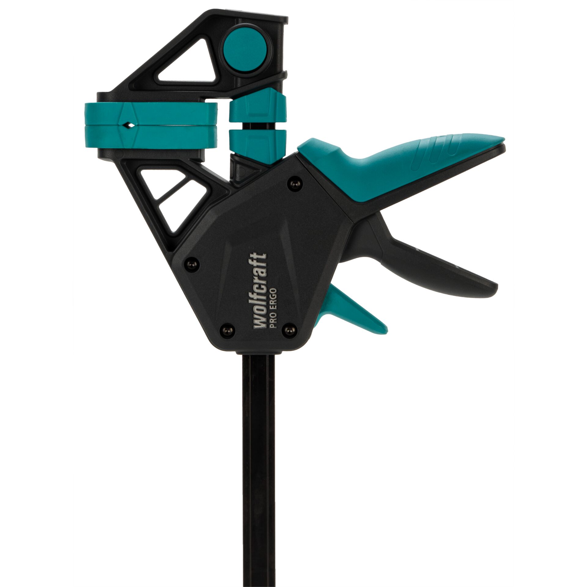Schraubzwinge, Gartenwerkzeug, Klemmbereich, Teal, Ergo-Griff