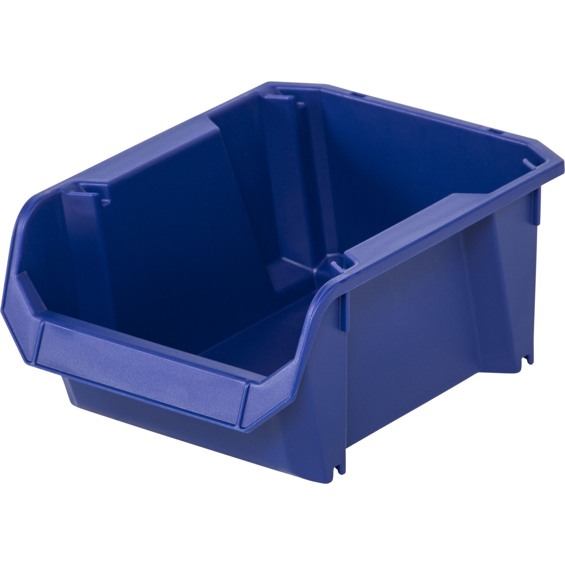 Handling Tray, Storage Bin, Plastic Tub, Blue Container, Open-Top Bin, Aufbewahrungsbehälter, Plastikbehälter, blauer Behälter, offen, rechteckige Schale