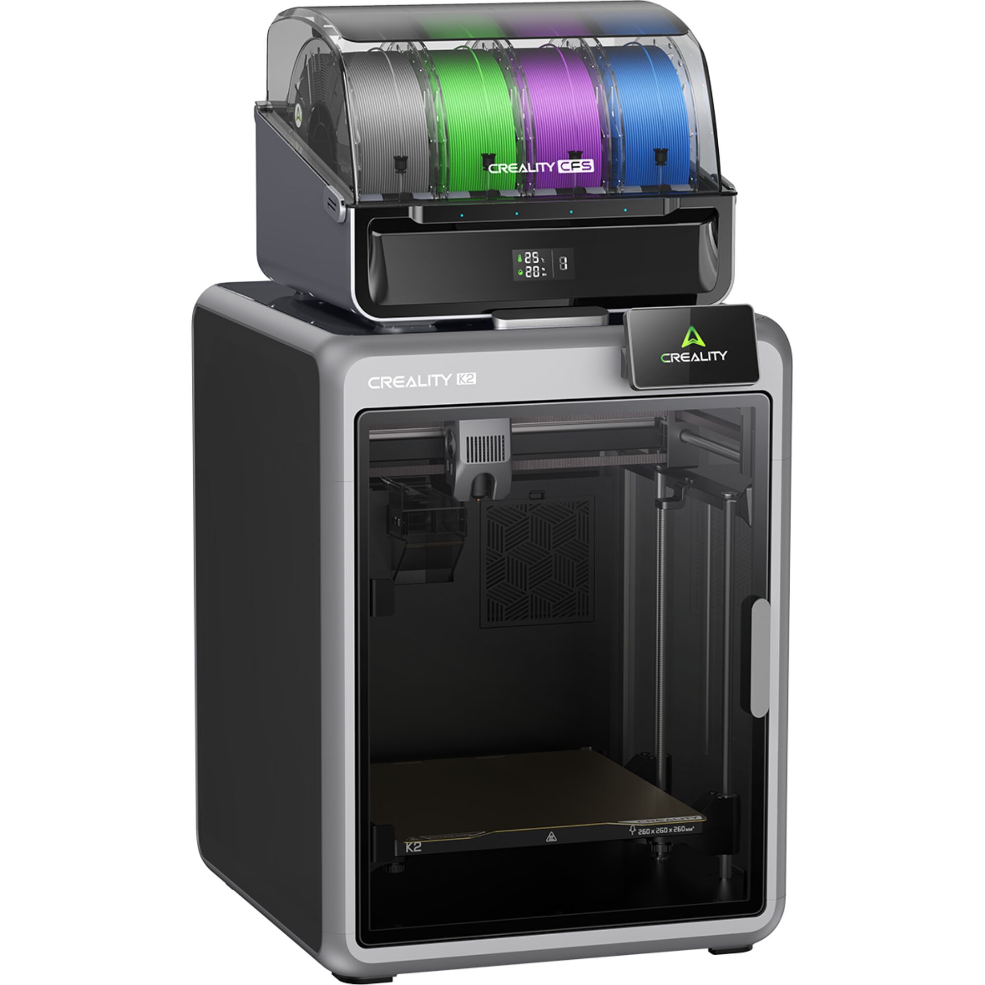 3D-Drucker, Filament-Spule, K2-Printer, Creality, Spule-Multi-Farbig