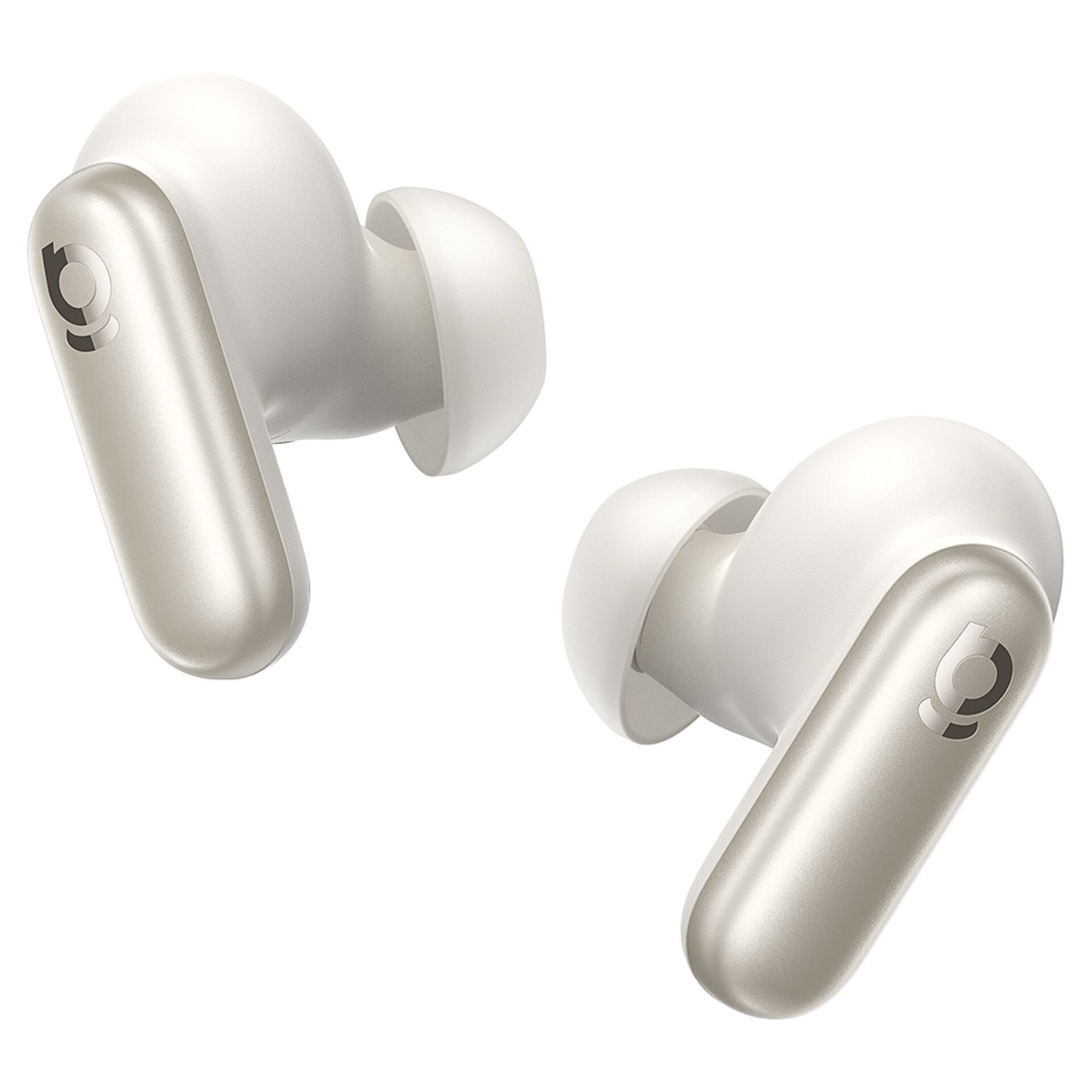 In-Ear, Wireless, Earbuds, Silber, Silicone-Tipp(en)