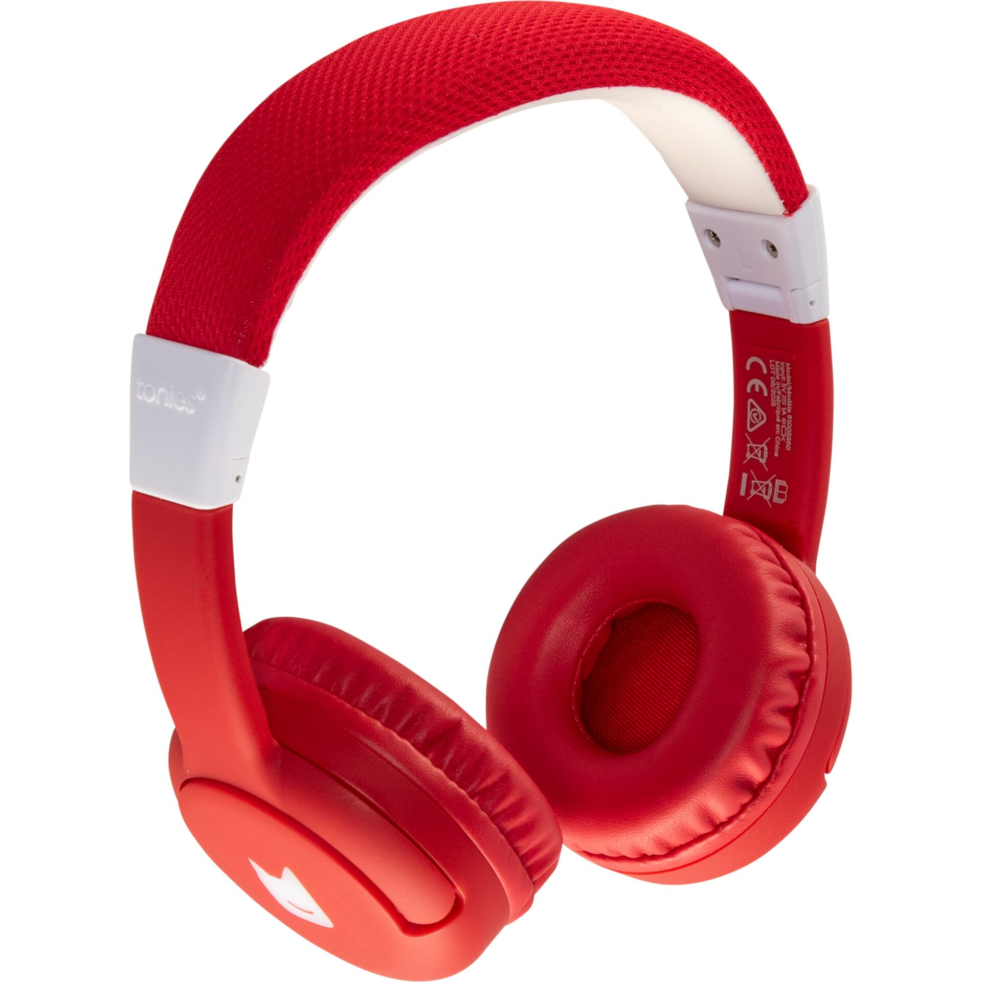 Kopfhörer, Over-Ear, Rot, Kunstleder, Geräteschnittstelle