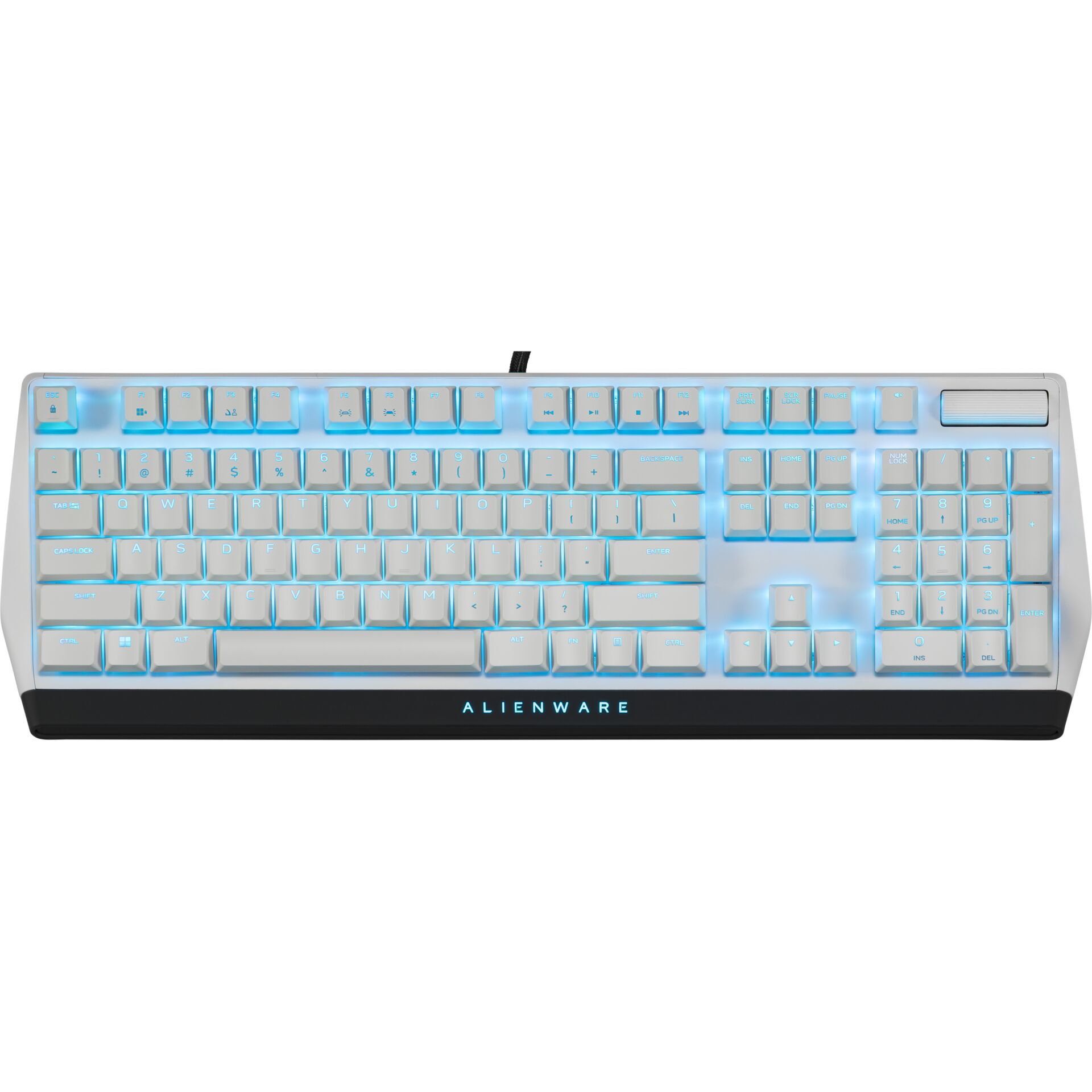 Gaming-Tastatur, RGB-Beleuchtung, über USB, vollständige Größe, Alienware, mechanische Tasten
